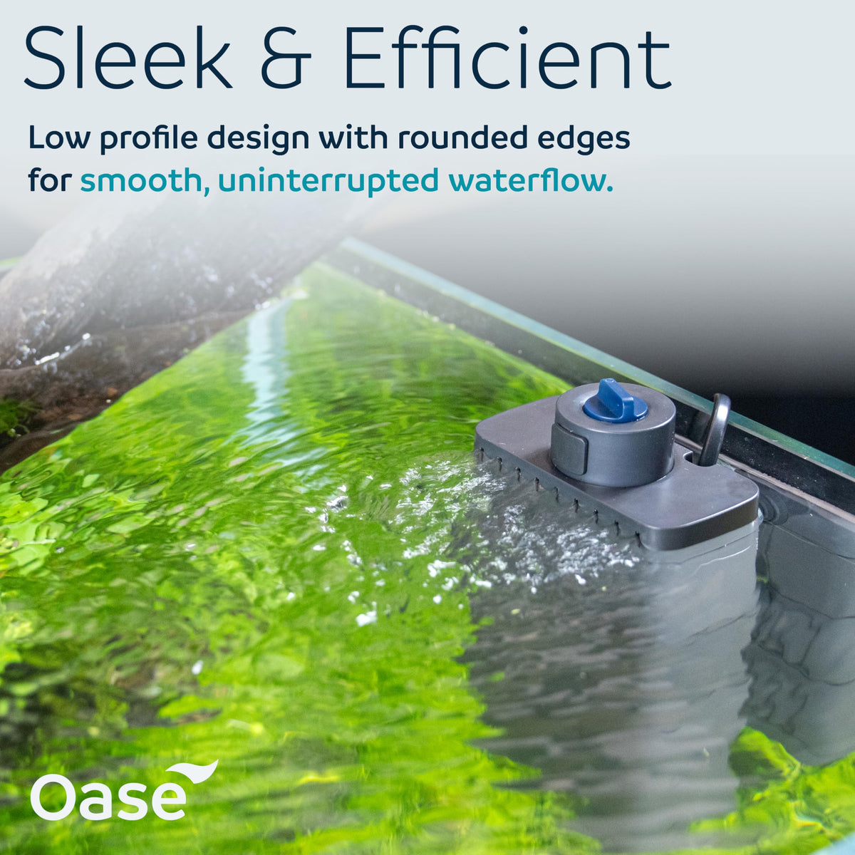 Oase EcoFlow 60 Internal Aquarium Filter Quiet Submersible - OASE Official Imagery - 3