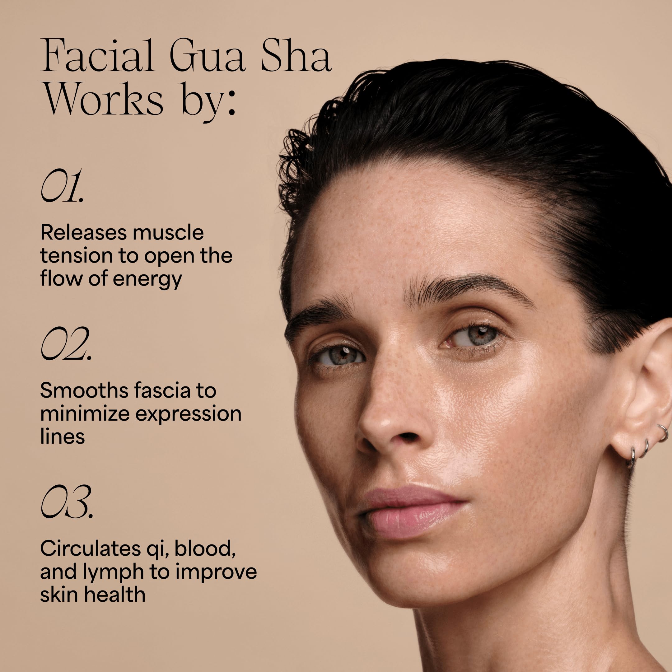 Empress Stone Gua Sha Facial Stone I Facial Massage Stone to - Wildling Official Imagery - 8