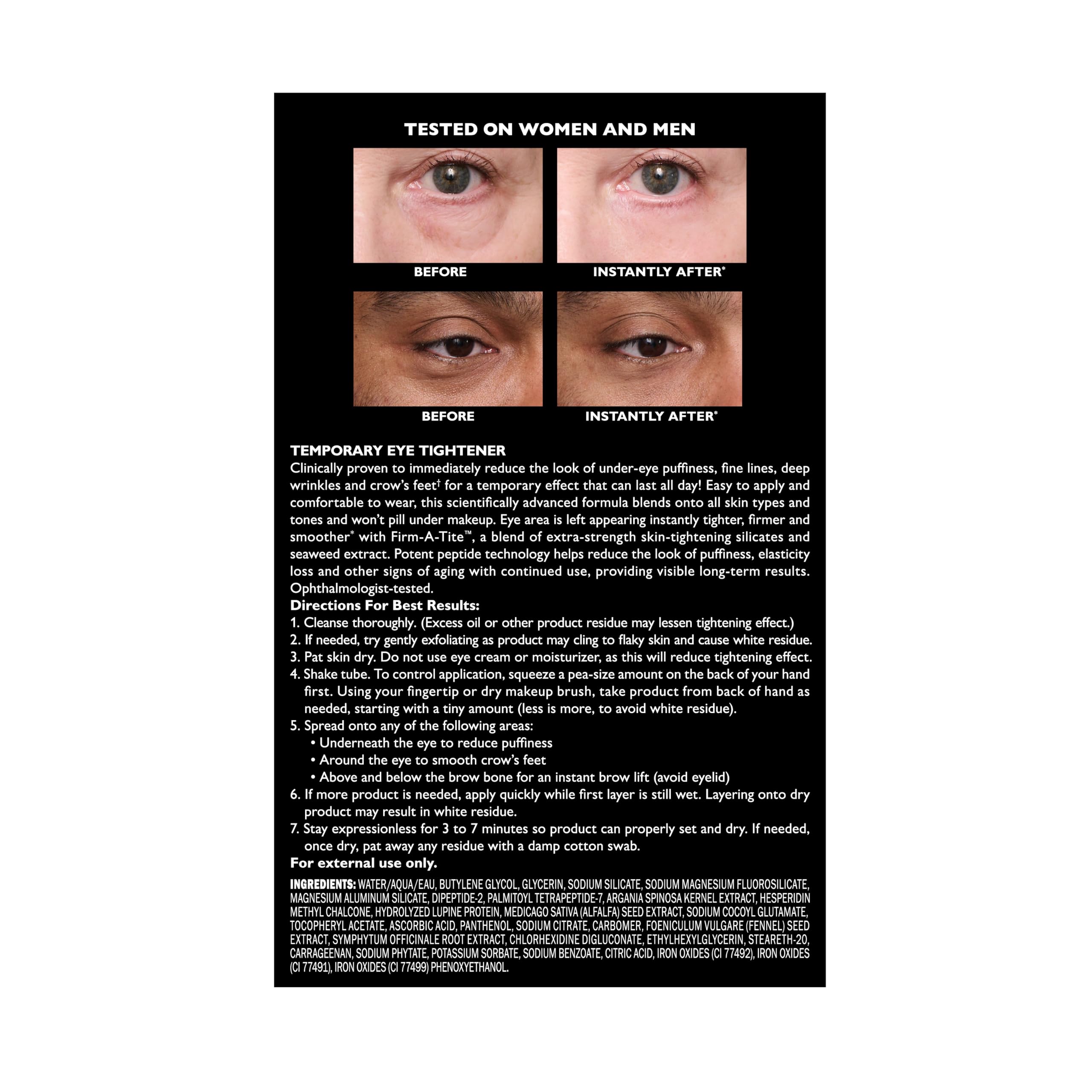 Elefair Tech Peter Thomas Roth - Instant FIRMx® Eye Temporary Eye Tight - Elefair Tech Official Product View 4