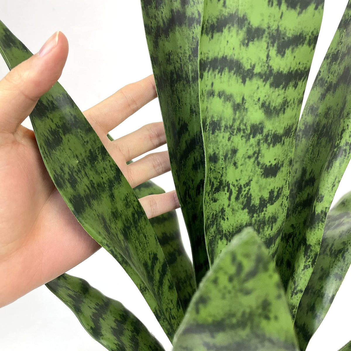 Ollain Artificial Snake Plant with Potted 23 6 Fake Plastic - Ollain Official Imagery - 6