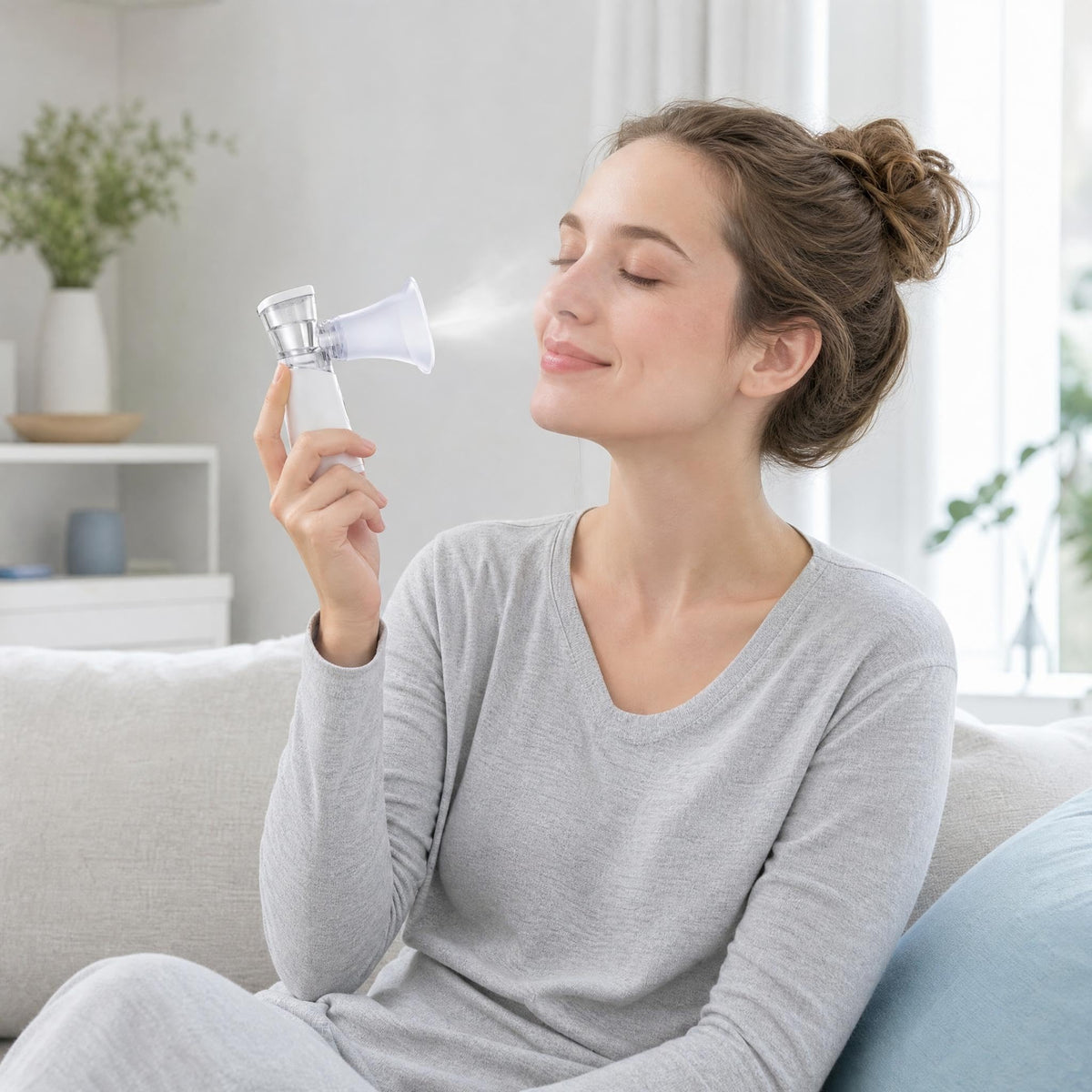 Portable Fine Mist Sprayer Nano Atomizer Humidifier with - Talzpro Official Imagery - 6