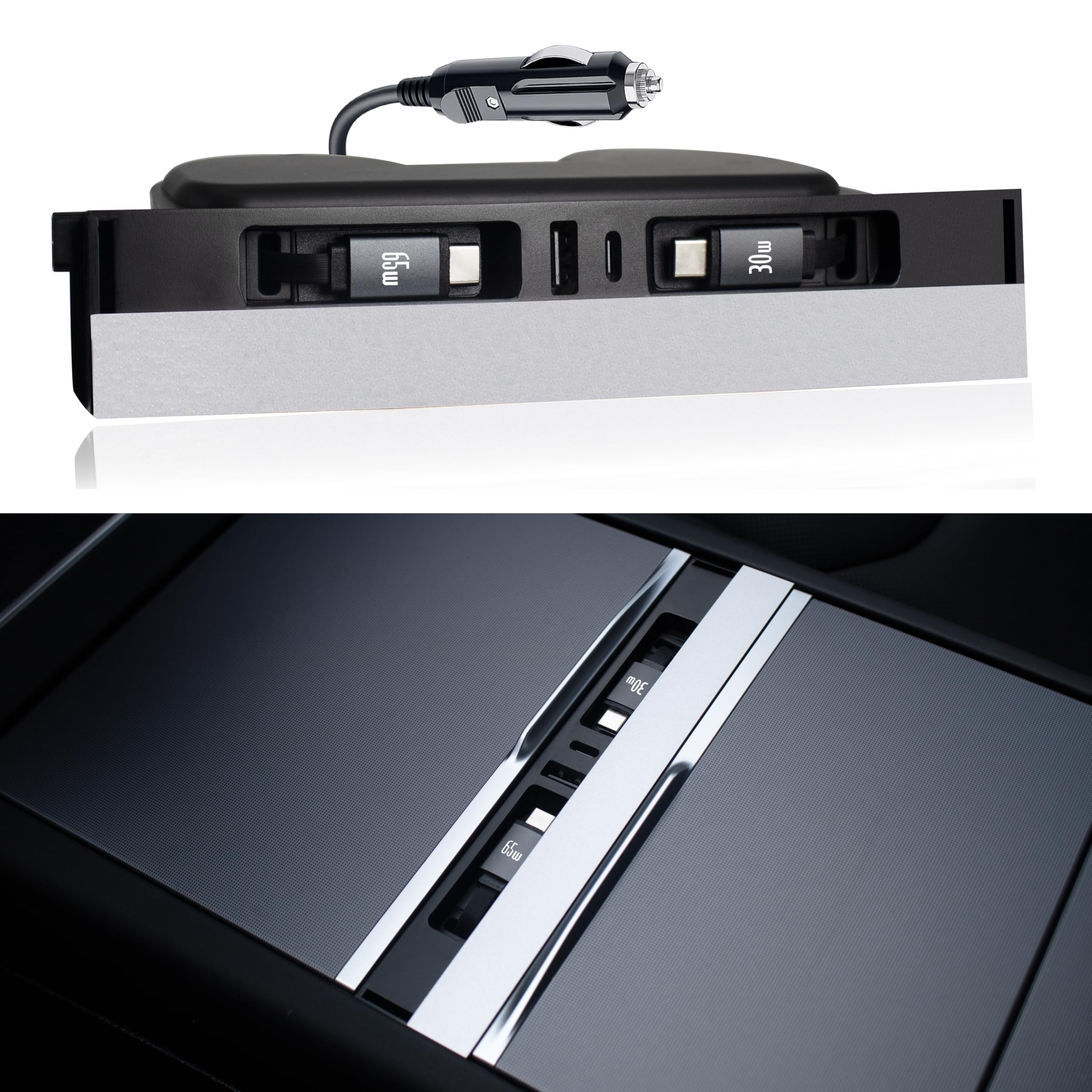 Leikaendi USB Hub Charger for Tesla Model Y 2021 - 24 & Model 3 2021 23 with - Leikaendi Official Product View 8
