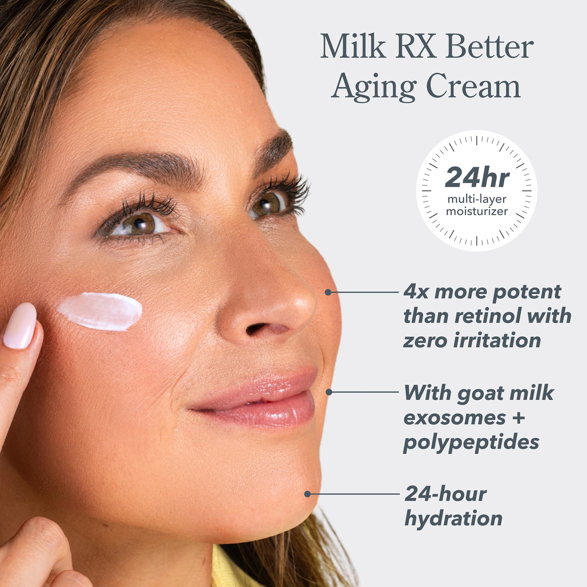 Beekman 1802 Milk RX Advanced Better Aging Face Cream 1 69 - Beekman 1802 Official Imagery - 3