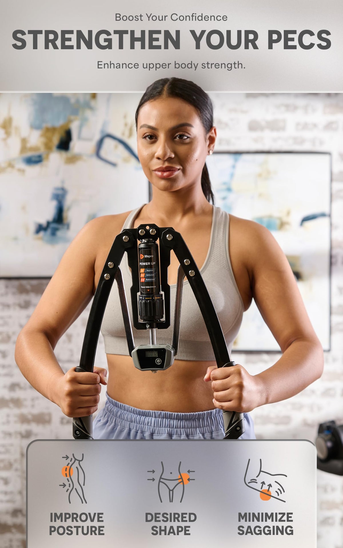 Lifepro ShredForce Twister Arm Trainer Chest Workout - Premium Selection Official Imagery - 5