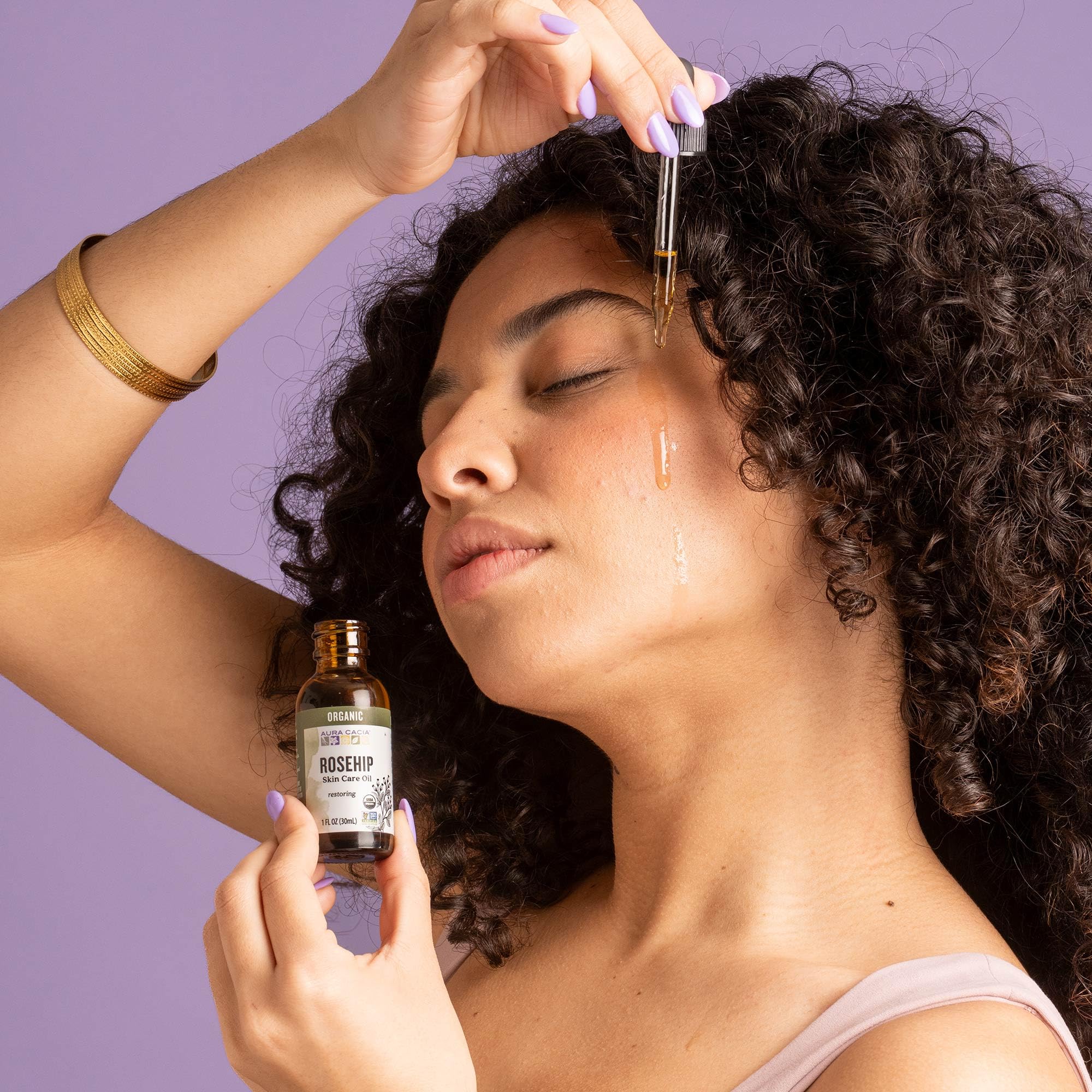 Aura Cacia Organic Rosehip Skin Care Oil - MS Tested for Purity - Aura Cacia Official Product View 7