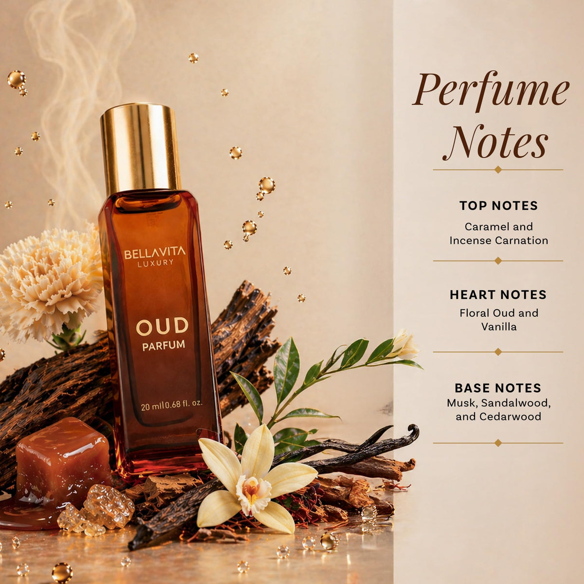 Bella Vita Organic Man Luxury Perfume Gift Set 4x20 ML for - Bella Vita Luxury Official Imagery - 7