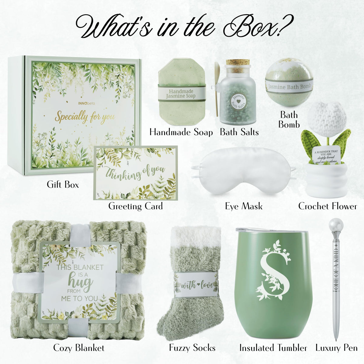 InnoBeta Personalized Gift Baskets for Women who Have - InnoBeta Official Imagery - 3