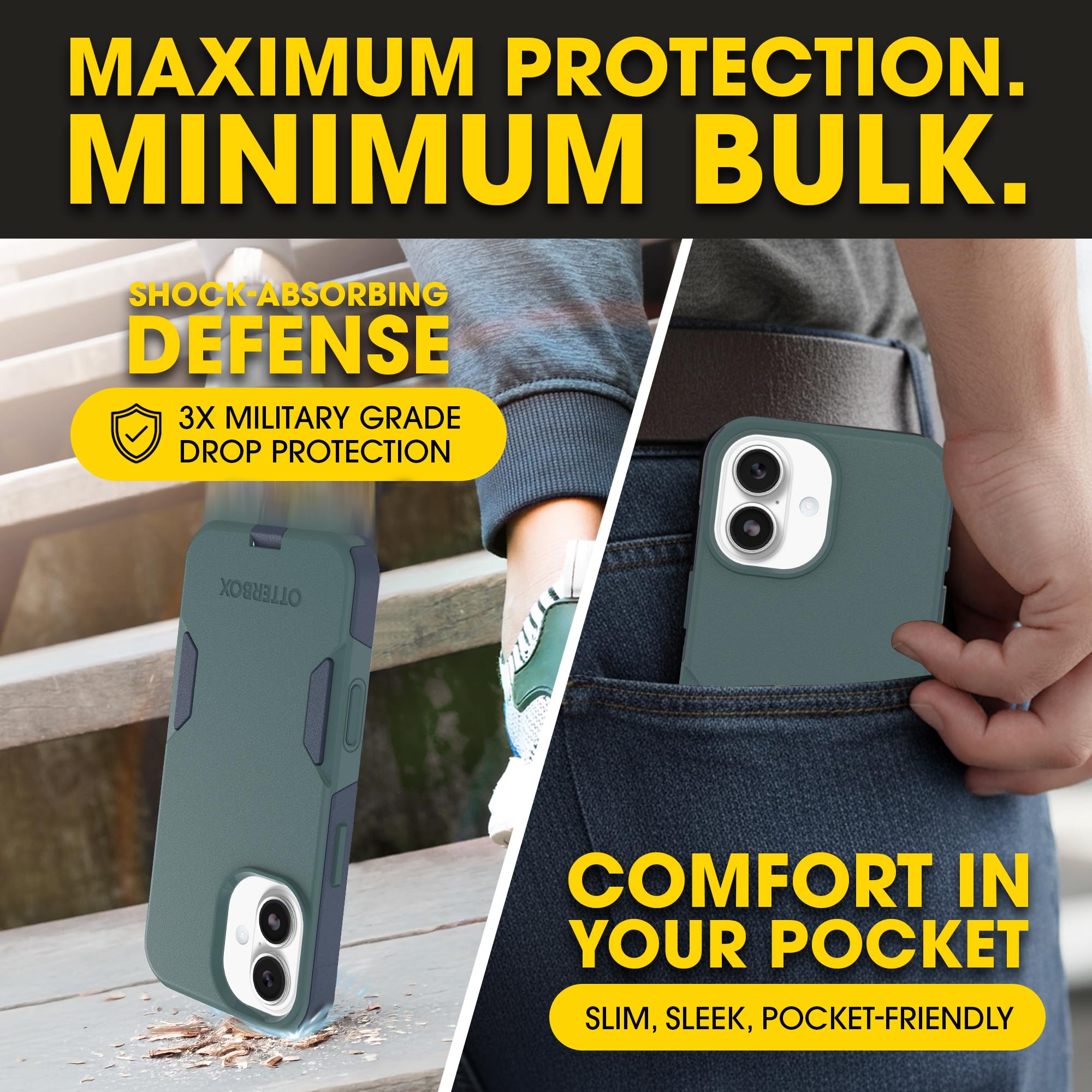 OtterBox iPhone 17 Commuter Series Slim MagSafe Case - Premium Selection Official Imagery - 8