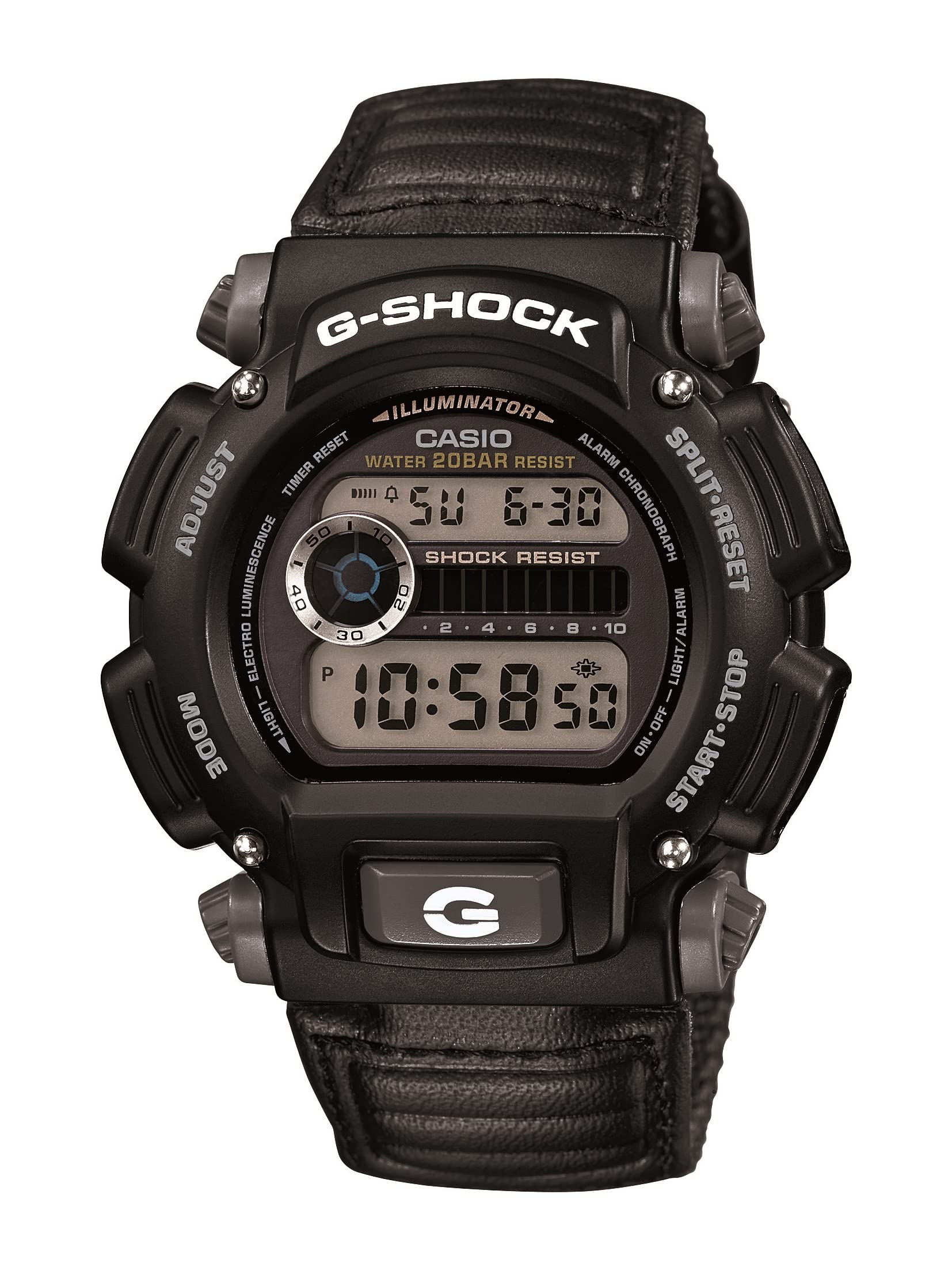 Casio DW9052 Series | Men’s Digital Watch | G-Shock | 1/100 SEC Stop W - View 4