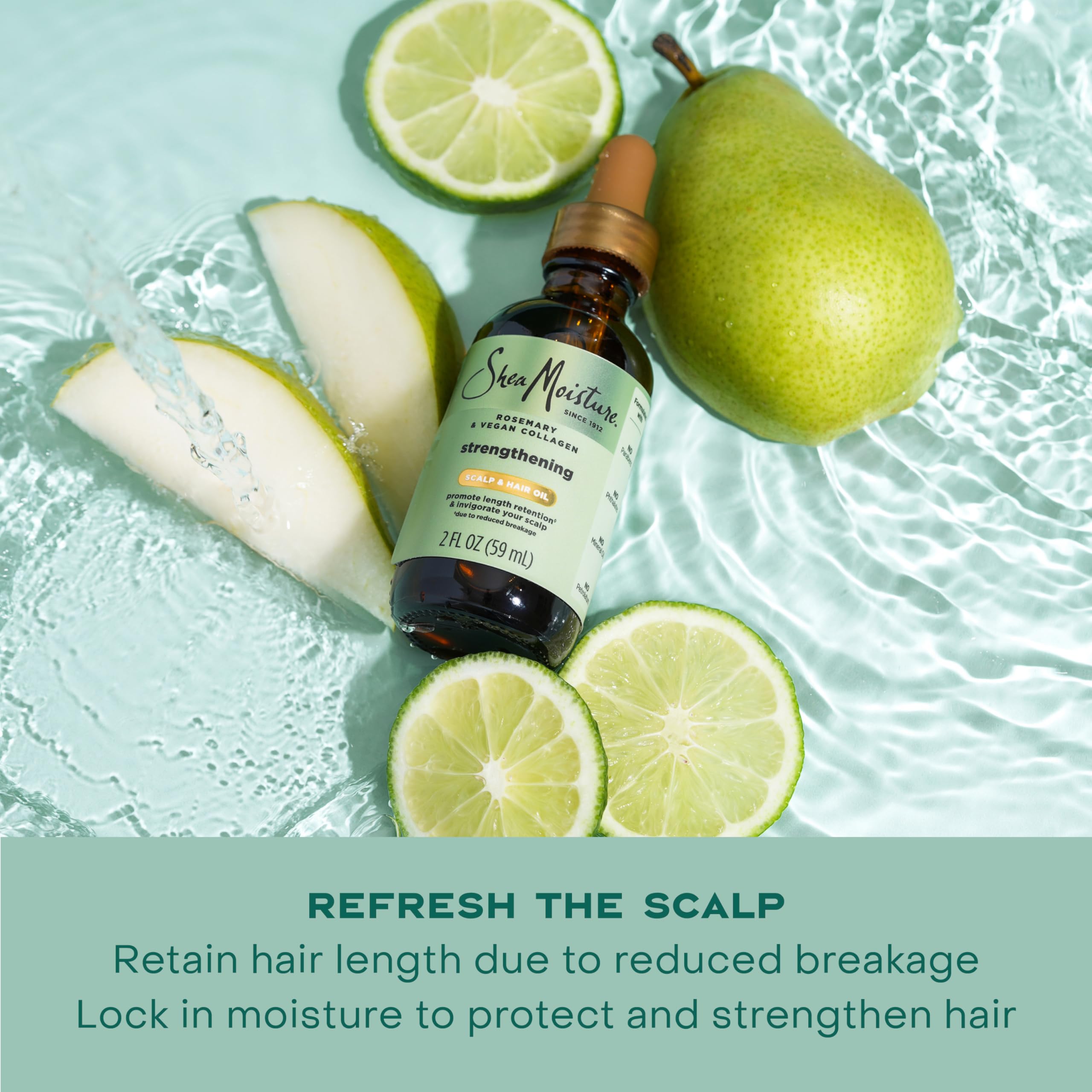 Elefair Tech Shea Moisture Strengthening Scalp & Hair Oil Rosemary & Collagen - Elefair Tech Official Product View 4