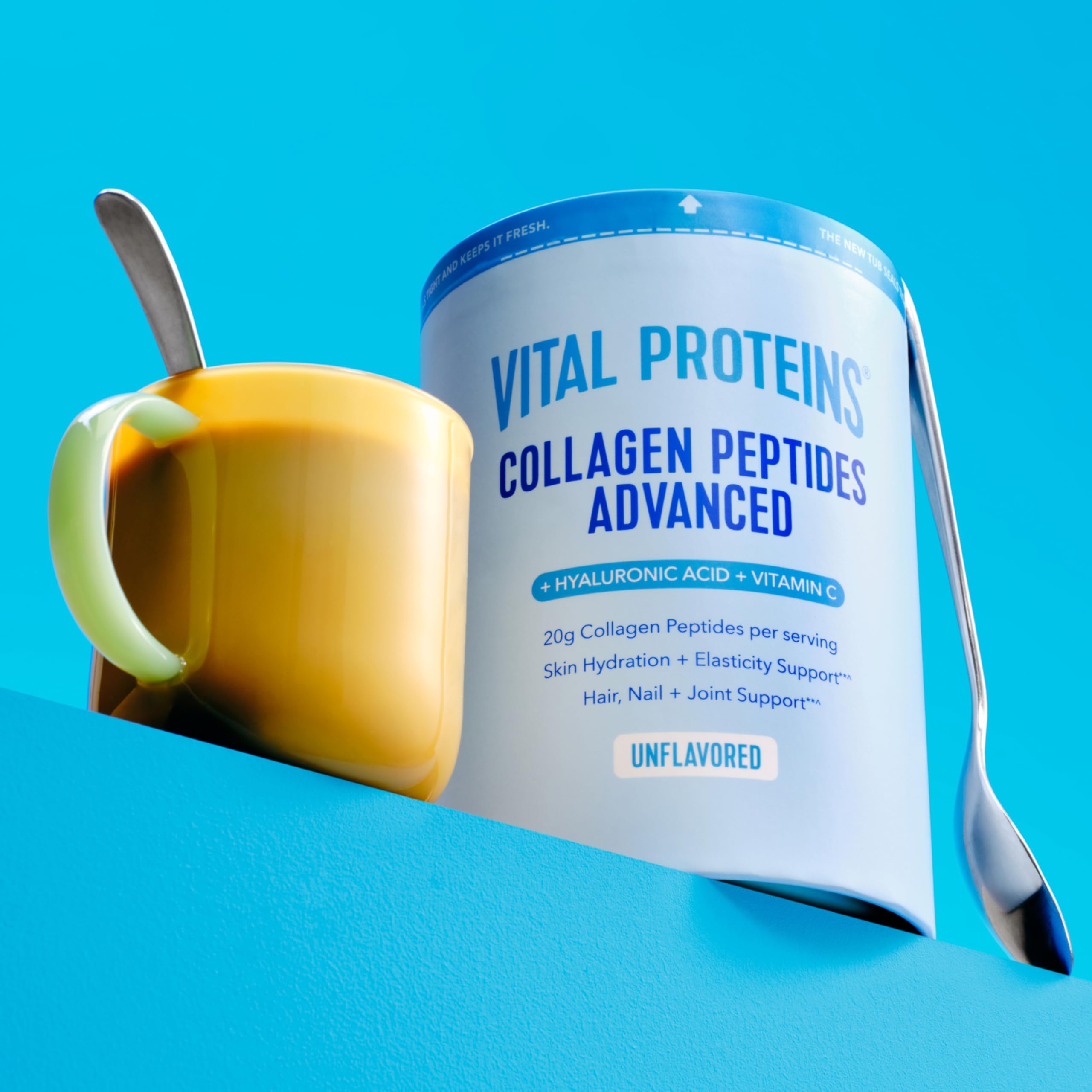 Vital Proteins Collagen Peptides Powder Advanced Unflavored - Vital Proteins Official Imagery - 3
