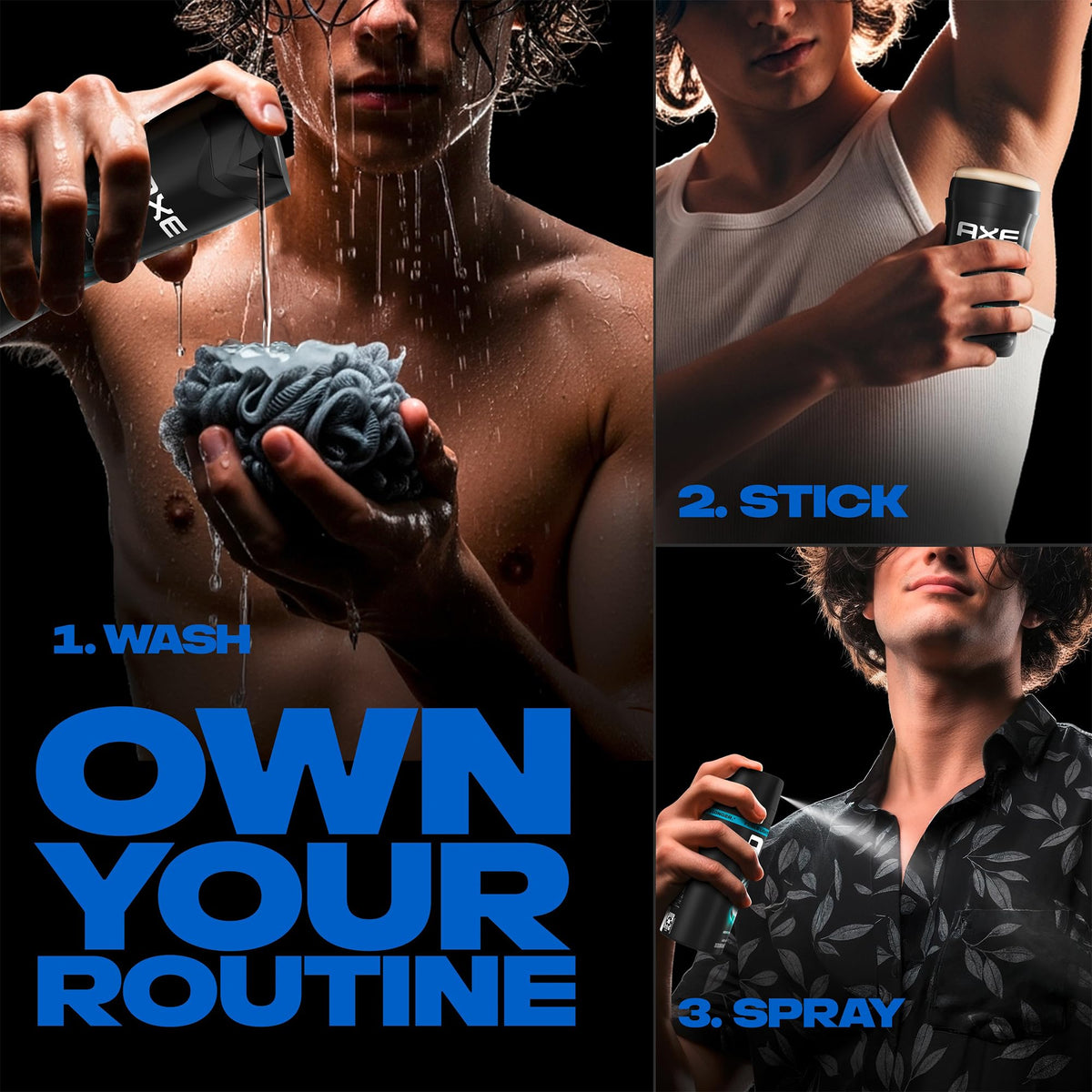 AXE Phoenix Men s Body Care Set Body Wash Antiperspirant - AXE Official Imagery - 4
