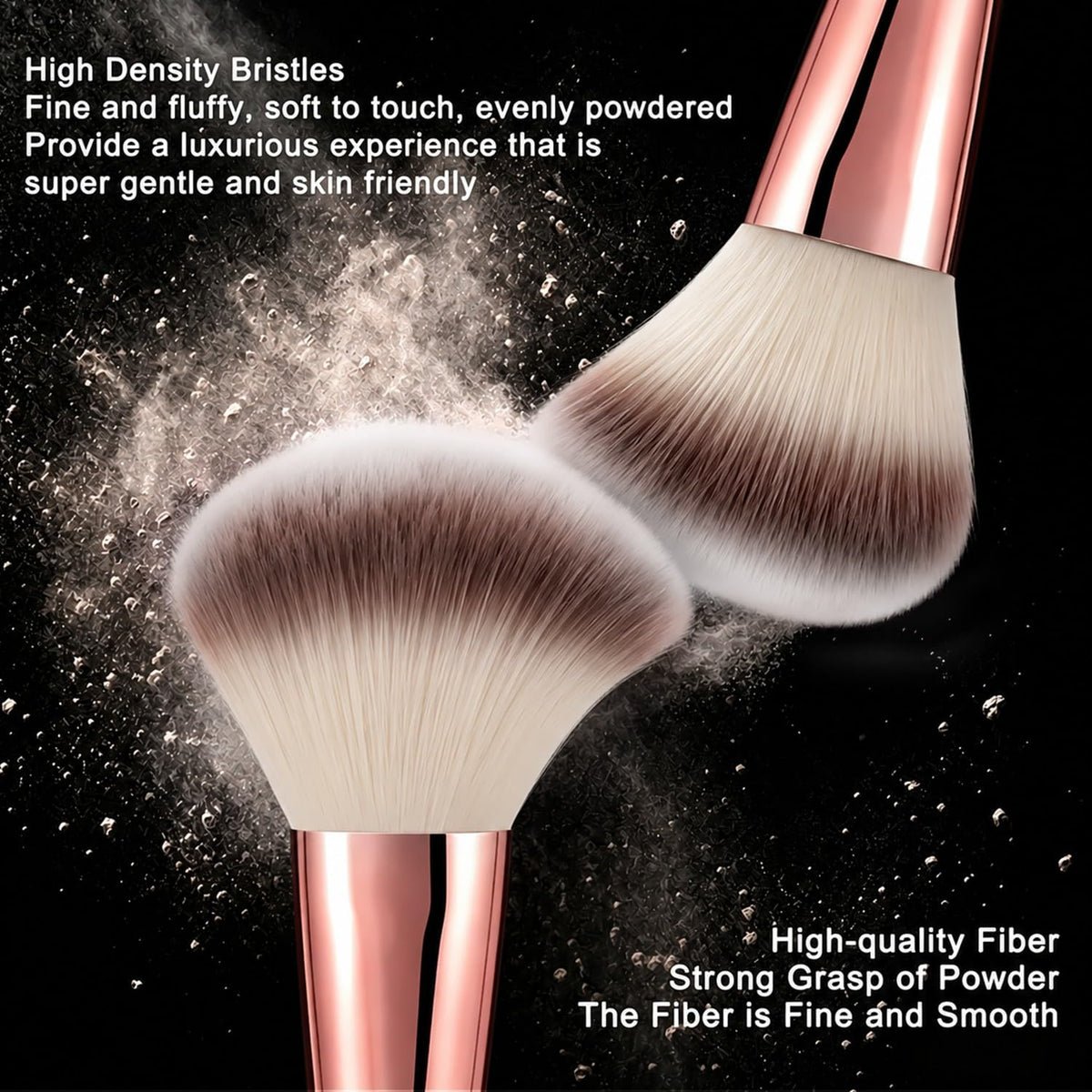 HGHDBT 70Pcs Pink Makeup Brushes Set Professional Makeup Kit - HGHDBT Official Imagery - 4