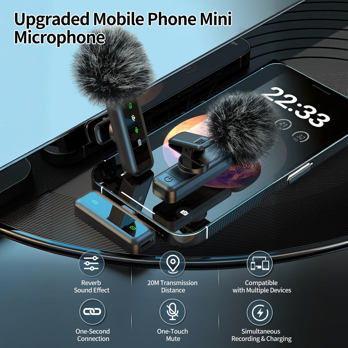 3 in 1 Magnetic Vlogging Kit for iPhone Android YouTube - yAyusi Official Imagery - 5