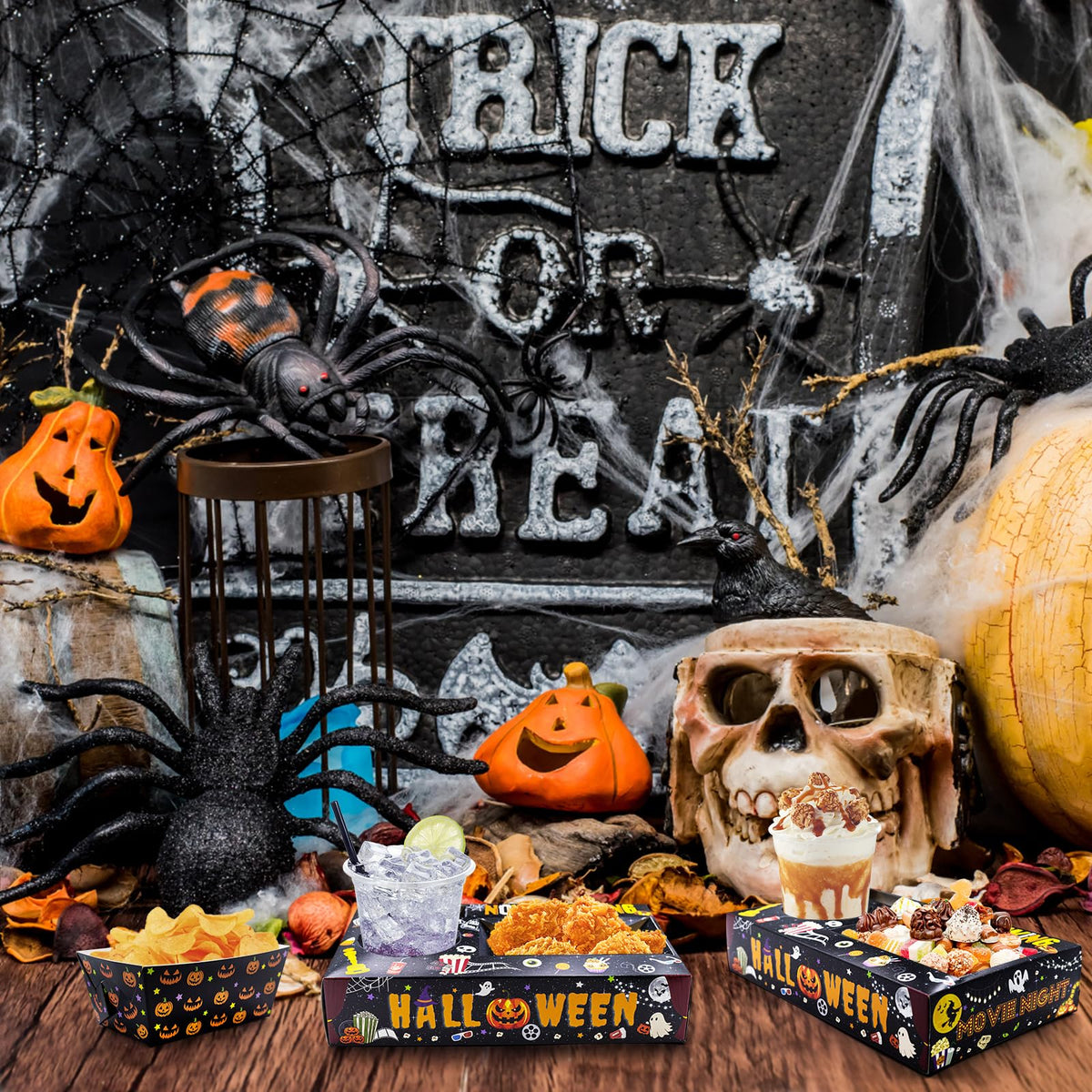 48 Pcs Halloween Party Supplies - Pecopcock Official Imagery - 7