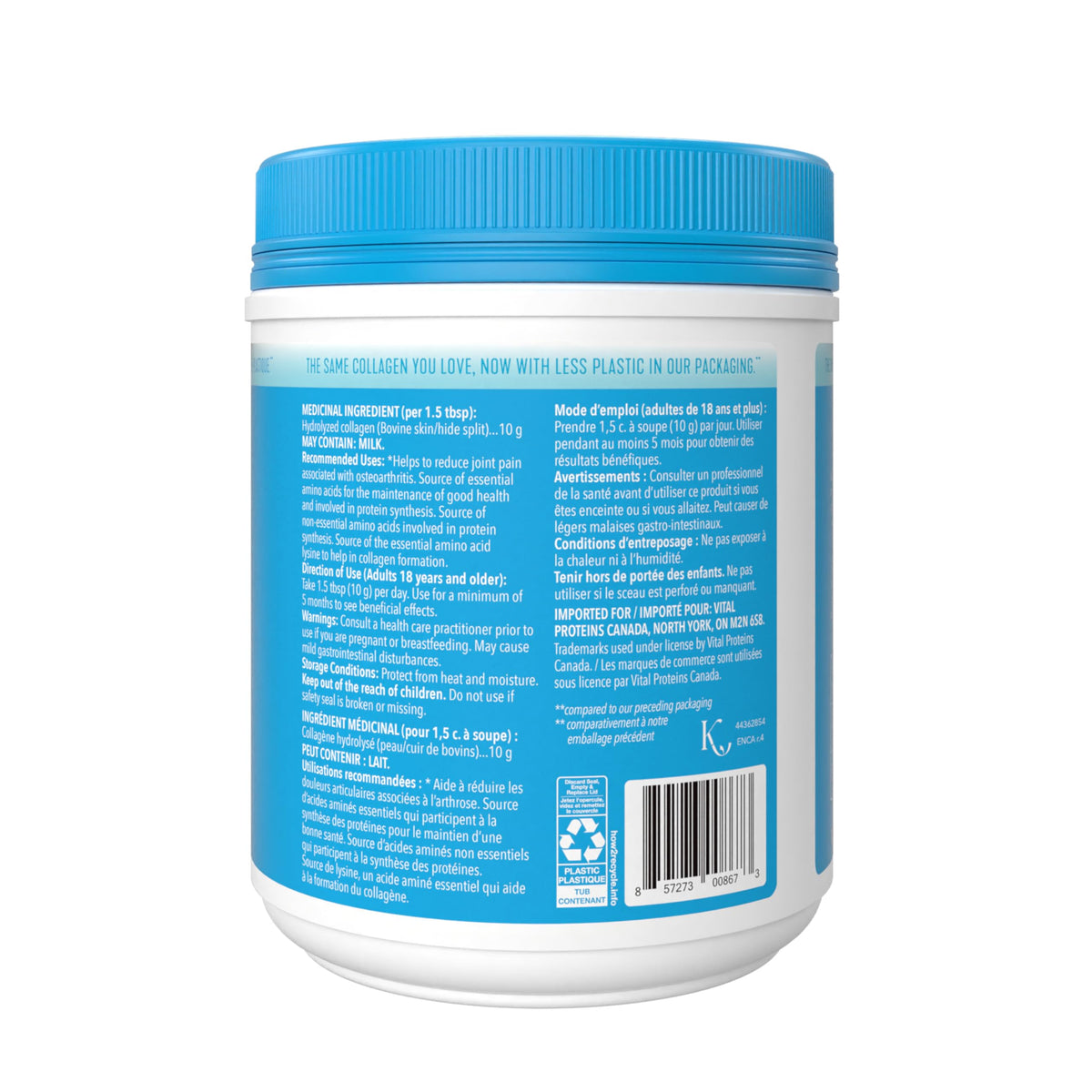 Vital Proteins Unflavoured Collagen Peptides 567 GR - Vital Proteins Official Imagery - 7