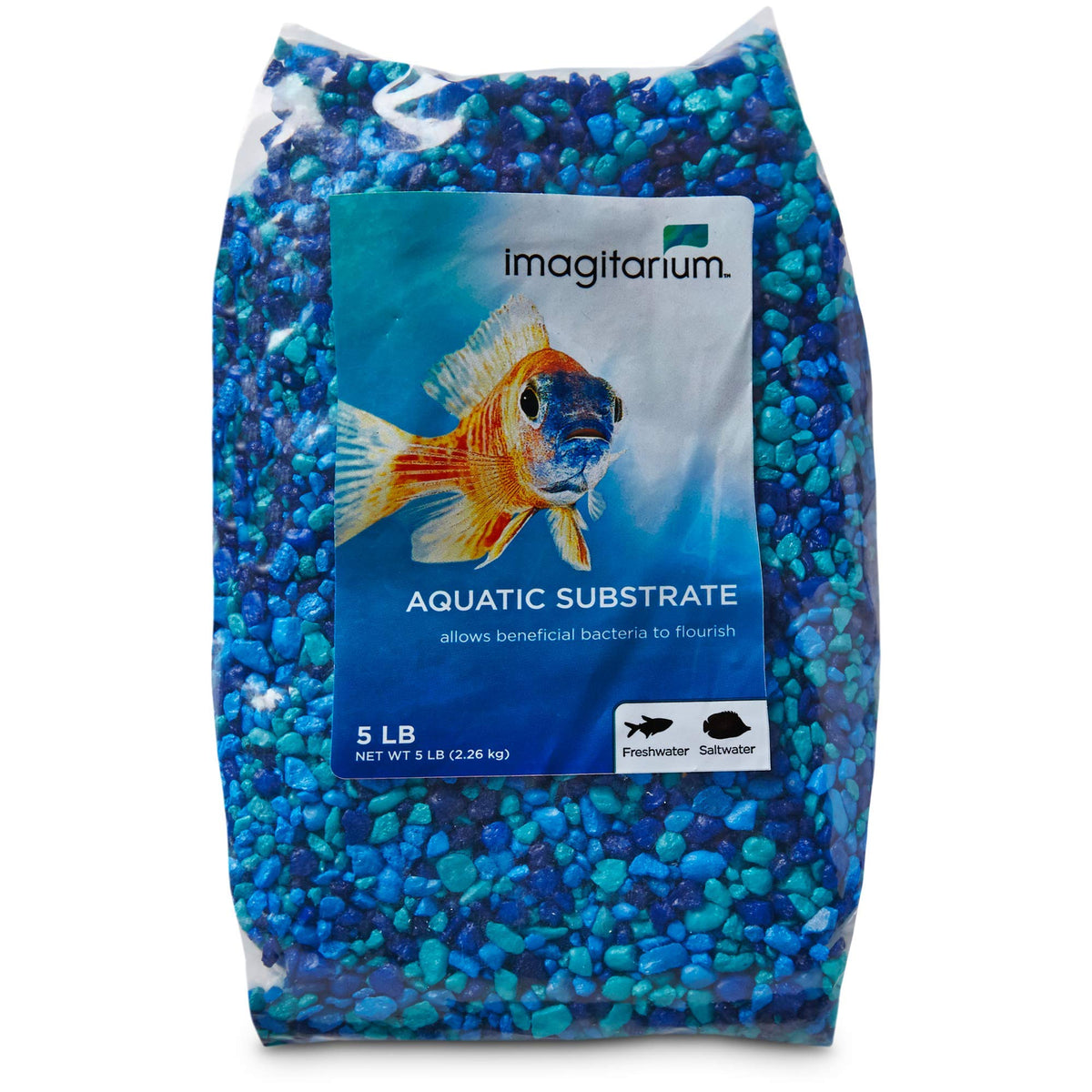 imagitarium by Petco Aquarium Gravel Substrate Blue Jean 20 - imagitarium Official Imagery - 2