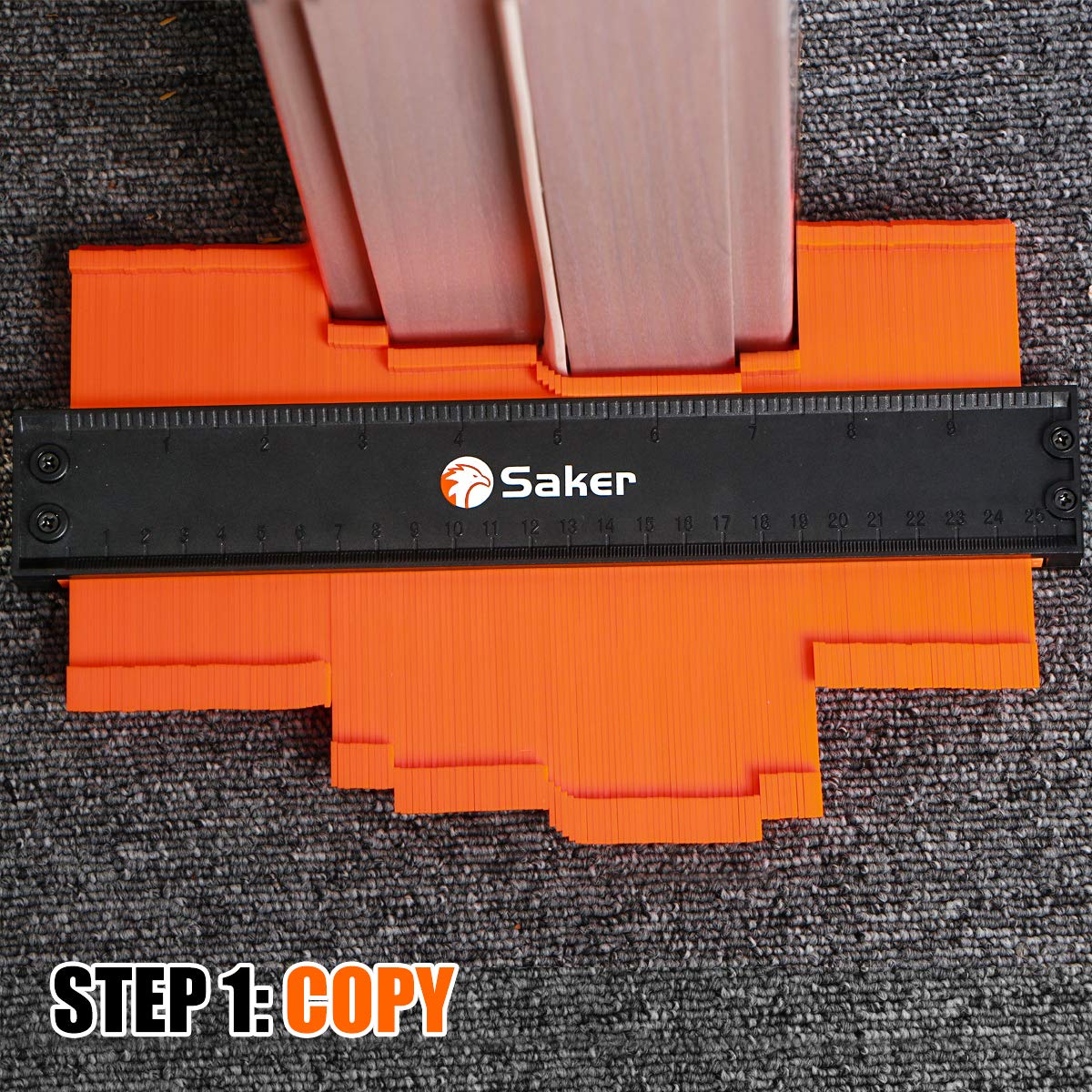 Saker Contour Gauge Duplication Adjustable Lock Precisely - Saker Official Imagery - 4