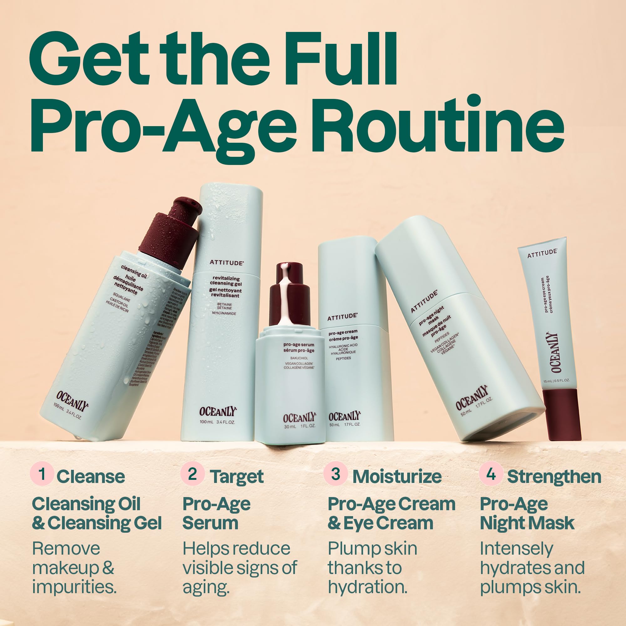 ATTITUDE Anti Aging Eye Cream With Peptides Algae Extract - ATTITUDE Official Imagery - 7