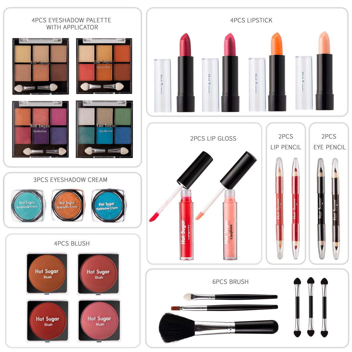 Hot Sugar All In One Makeup Set for Teenager Girls - Hot Sugar Official Imagery - 5