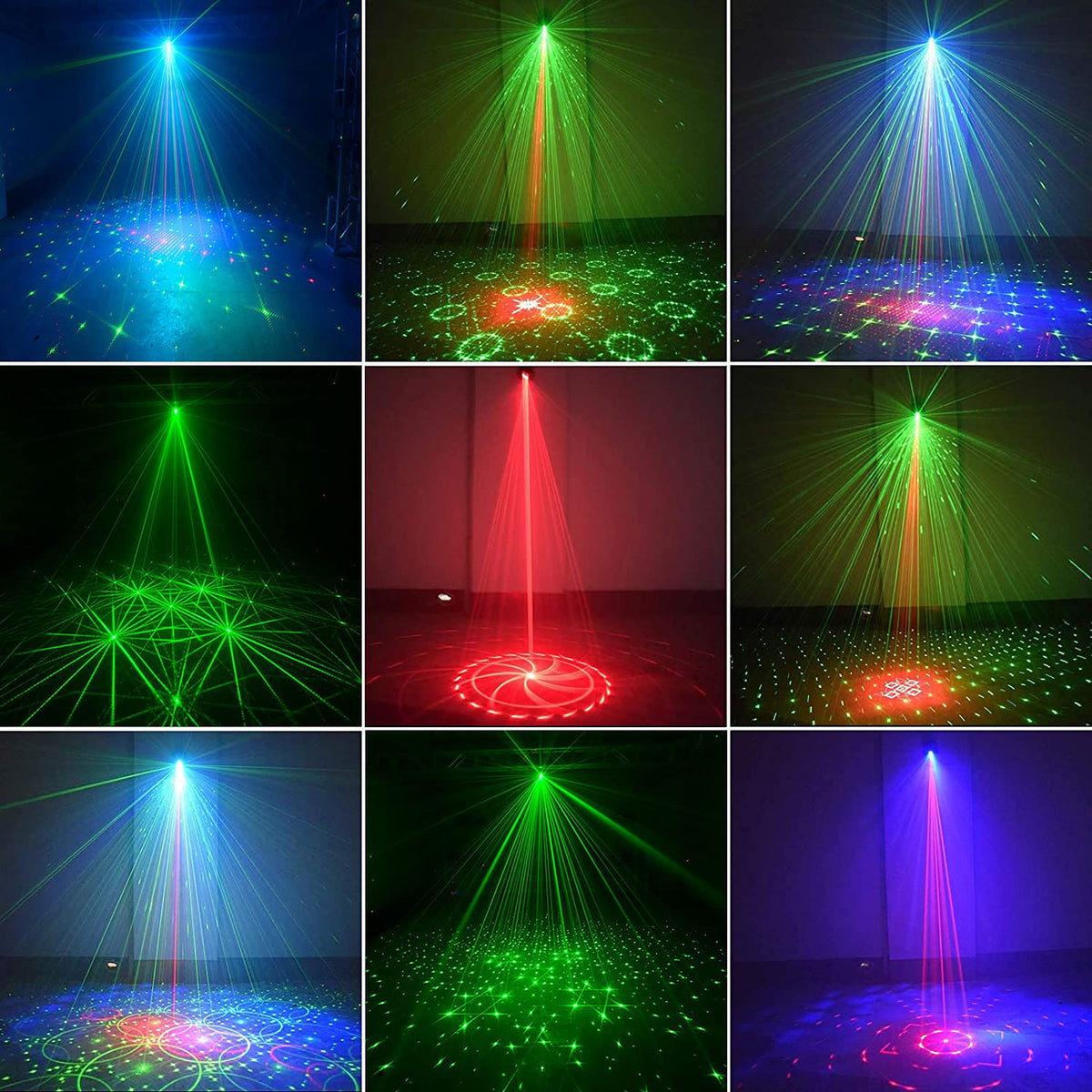 Disco Stage Lights Rechargeable Wireless DJ Lights for - kismee Official Imagery - 3