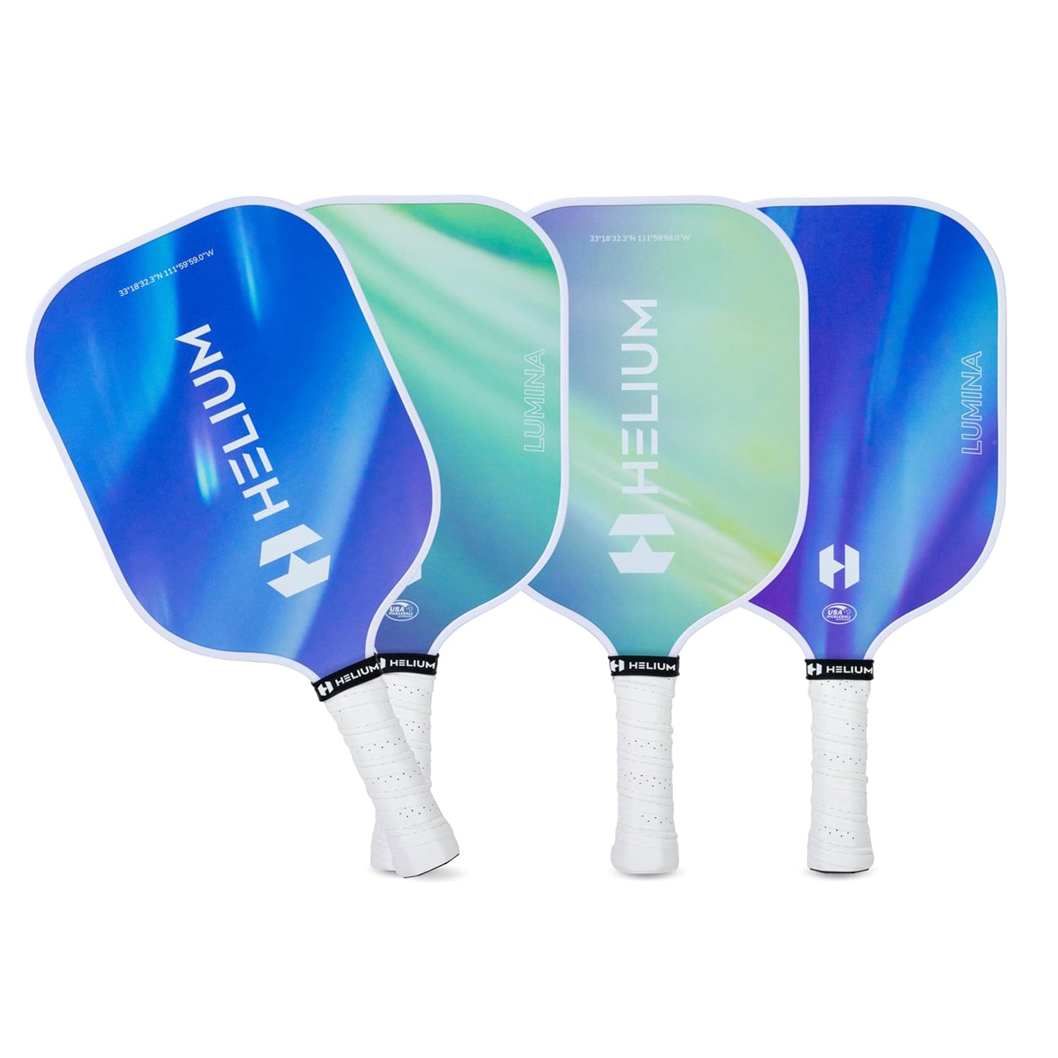 Helium Pro Carbon Fiber Pickleball Paddles - USAPA Certified