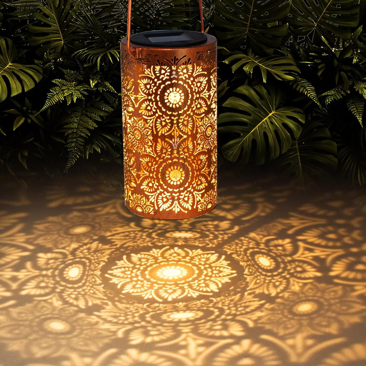 DIBIEECN outdoor solar lanterns for Mother's Day or birthday gifts, decorative lanterns for garden or patio lighting.