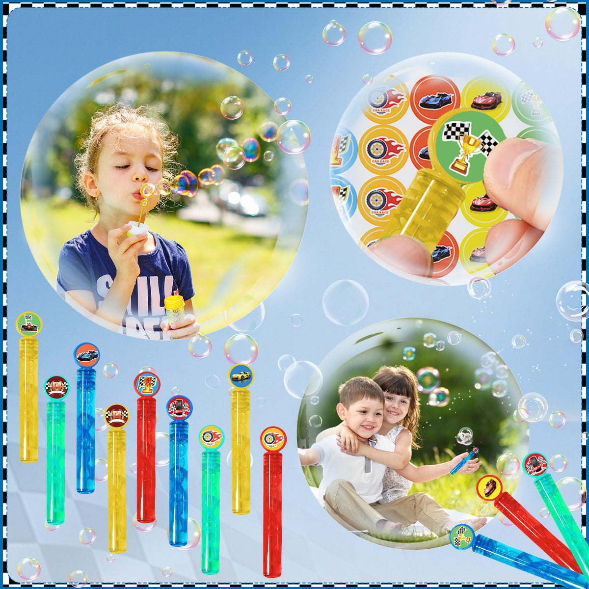 120PCS Race Car Party Favors Set for Kids Racing Party - HandTool Official Imagery - 6