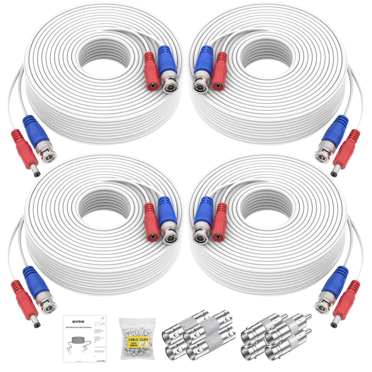 ANNKE 30M 100ft BNC Cable for CCTV Analog Wired Security - ANNKE Official Imagery - 2