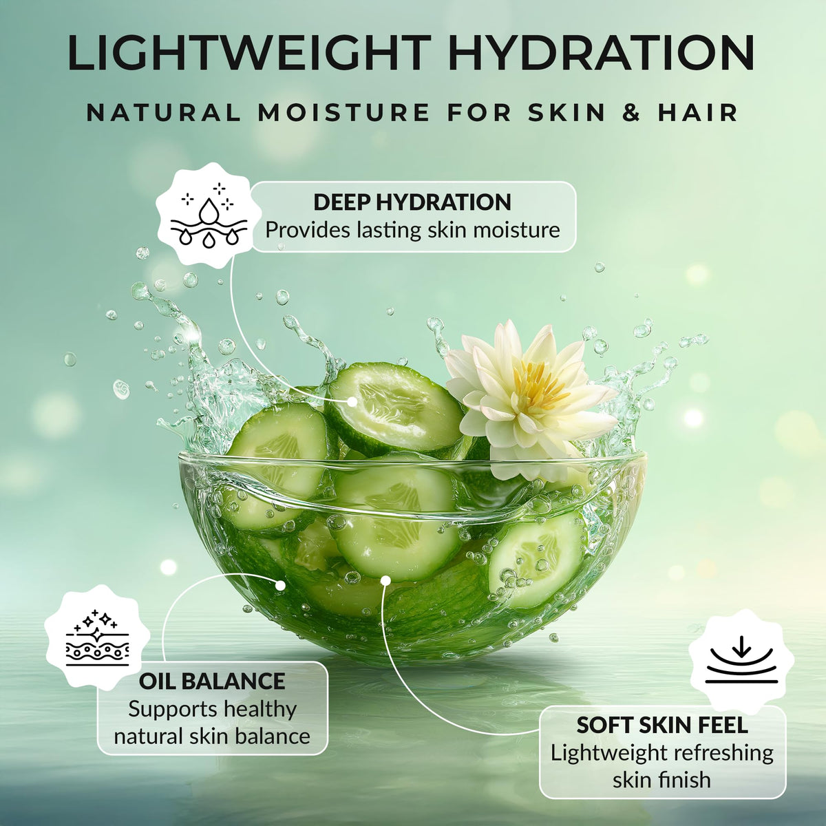 Cucumber Hydrosol Bulk - Everyday Beauty Helping You Feel Beautiful Inside And Out Official Imagery - 4