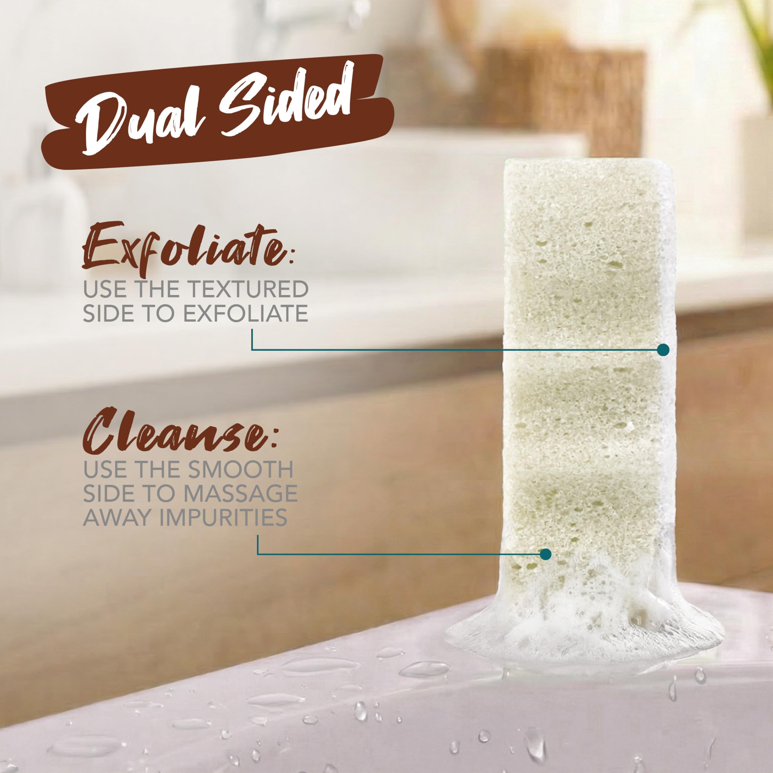 Spongeables Skinutrients Anti - Cellulite Body Wash in a Sponge & Spa - Spongeables Official Product View 6