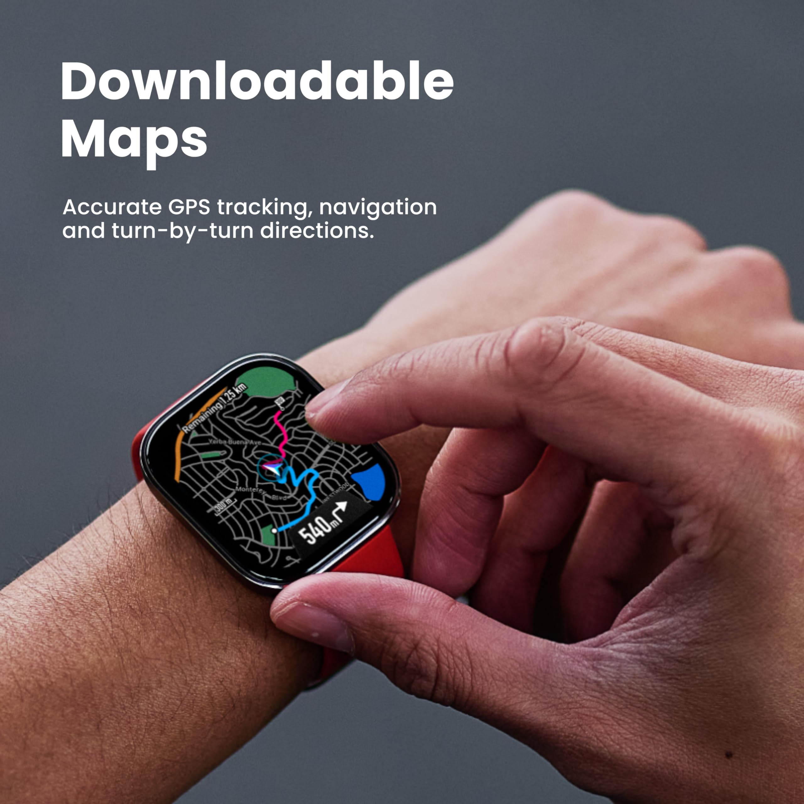 Amazfit Bip 6 Smart Watch, 1.97" AMOLED Display, GPS, iOS/Android - View 3
