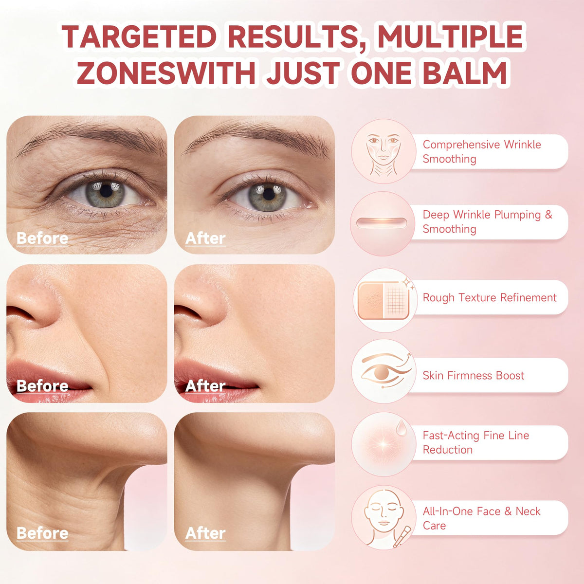 2 Pcs PDRN Pink Collagen Volume Multi Balm Stick Hydrate and - Ruistarhuan Official Product Imagery - 5