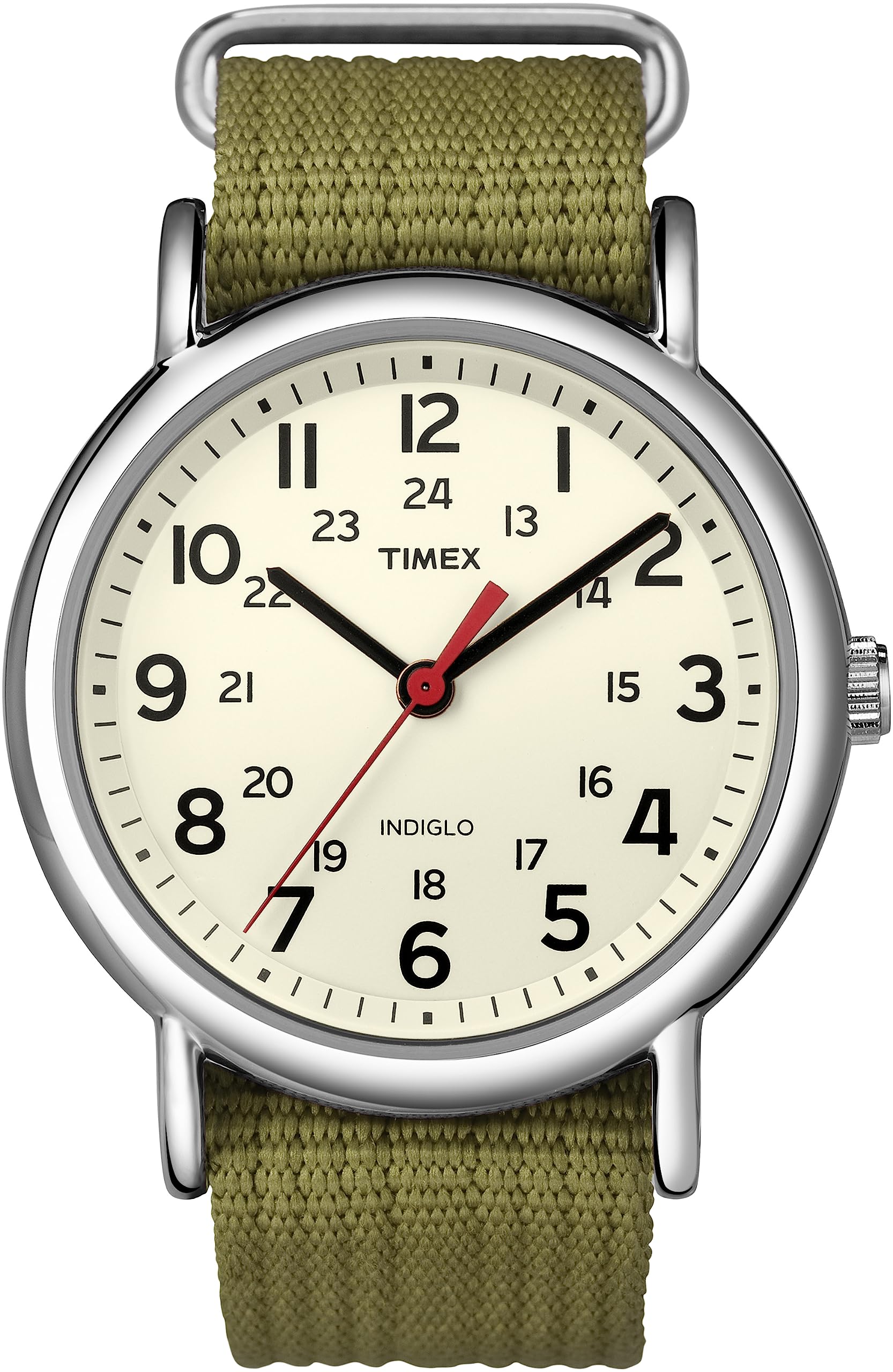 Timex Weekender 38mm Unisex Analog Watch | INDIGLO Backlight | Adjusta - View 5