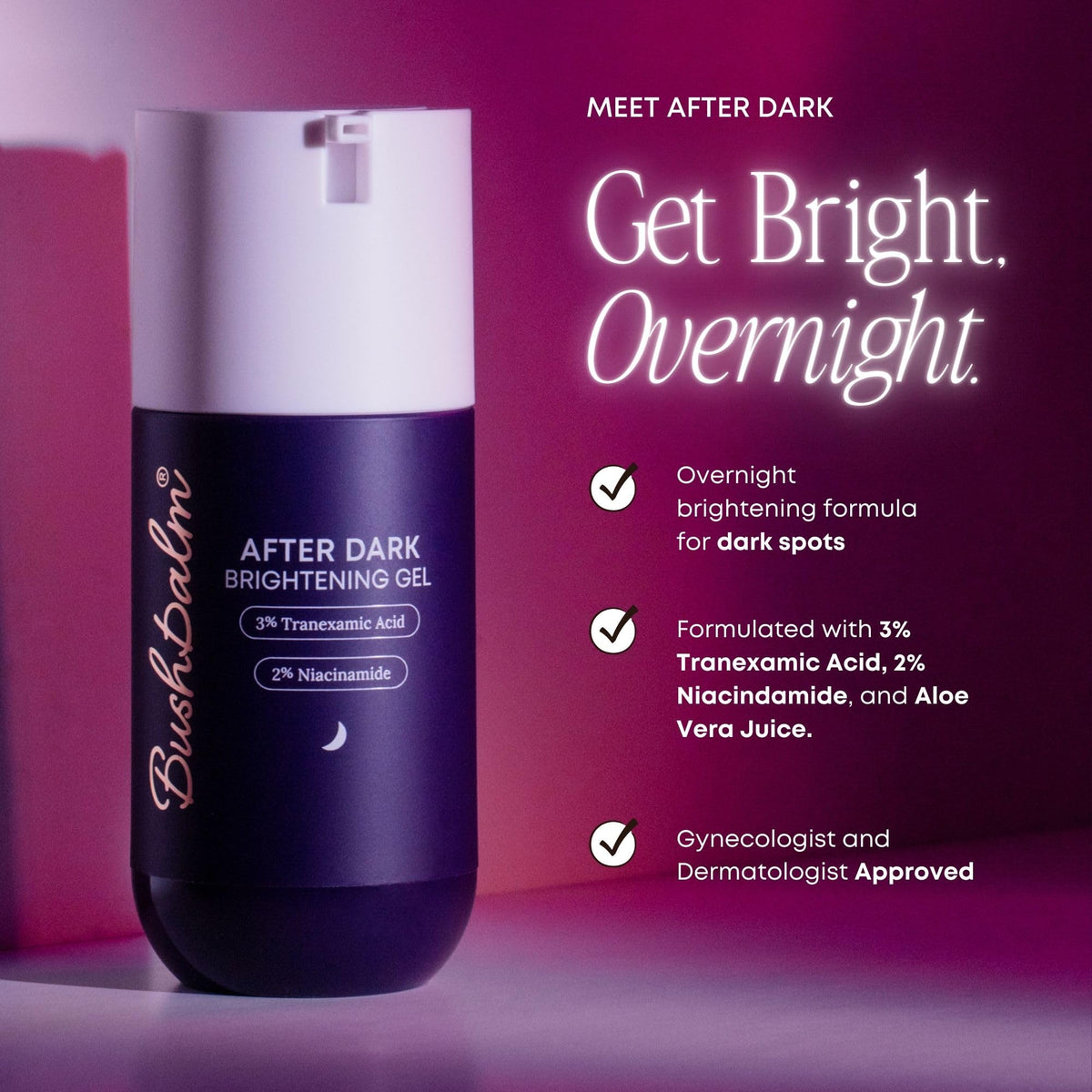 Bushbalm Overnight Brightening Gel - Bushbalm Official Imagery - 3