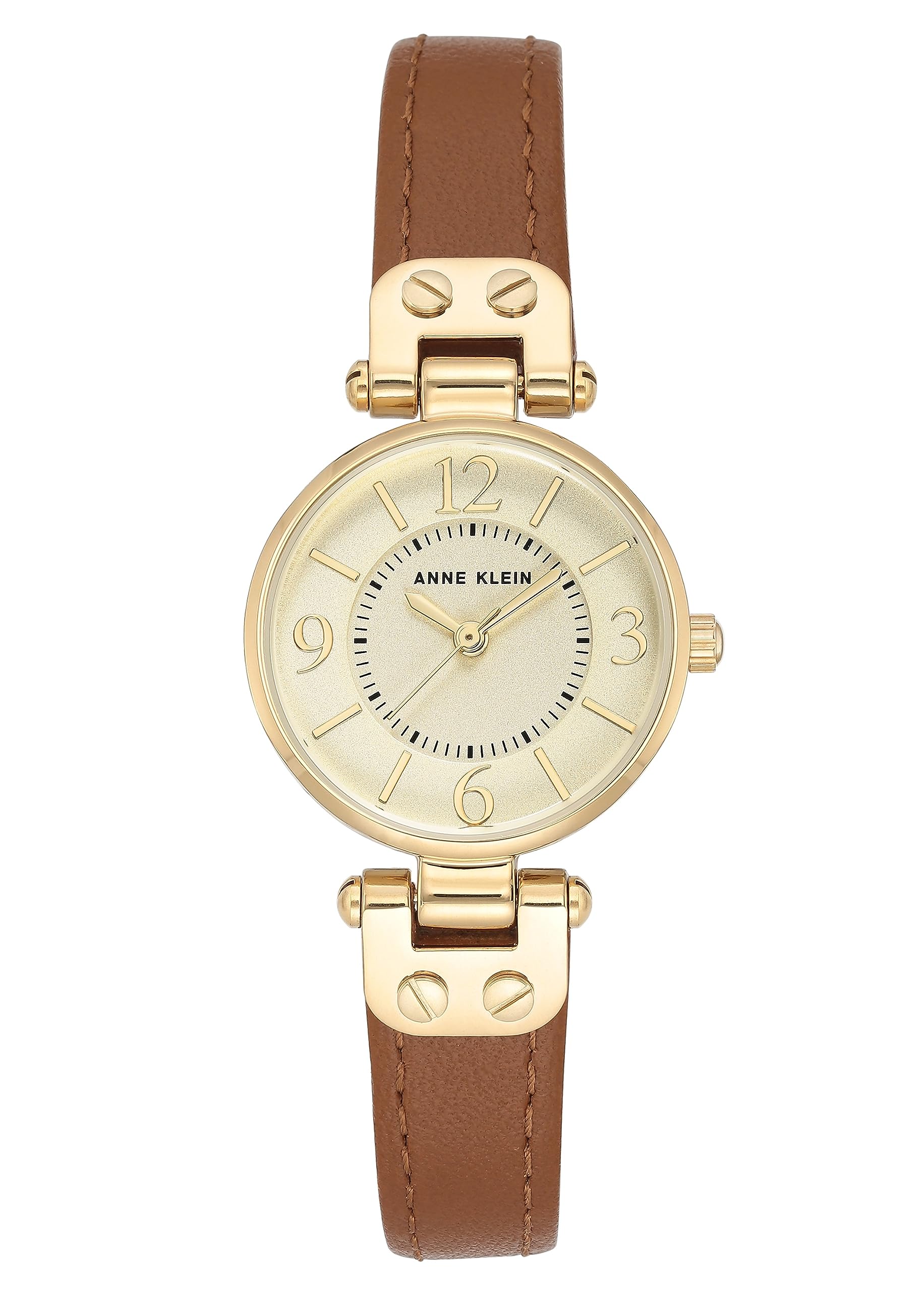 Anne Klein Women's Leather Strap Watch - Product Imagery