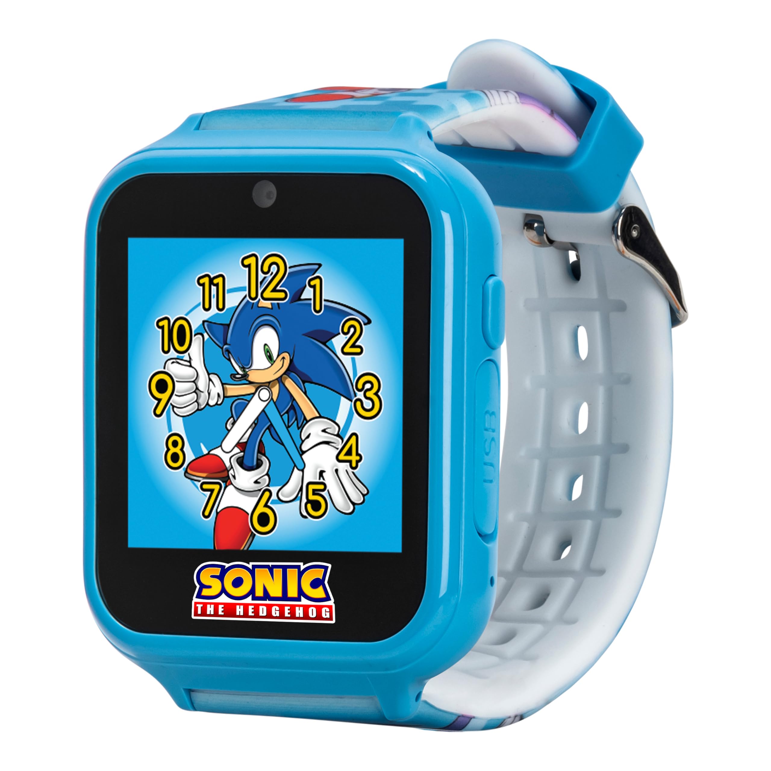 Accutime SEGA Sonic the Hedgehog Educational Learning Touchscreen Smar - View 6