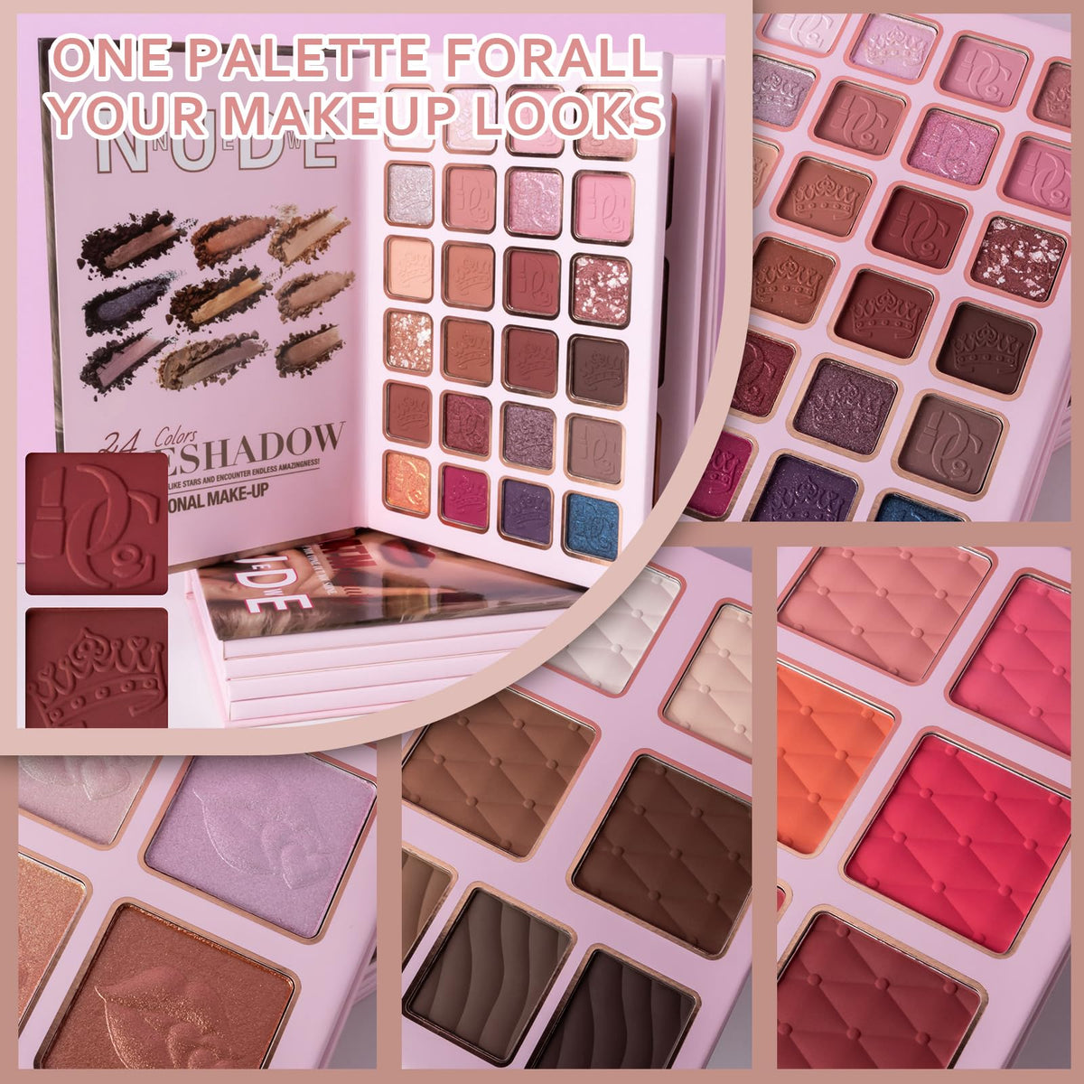 Joyeee All in One Makeup Kit Full Makeup Set 24 Eyeshadow - Joyeee Official Imagery - 6