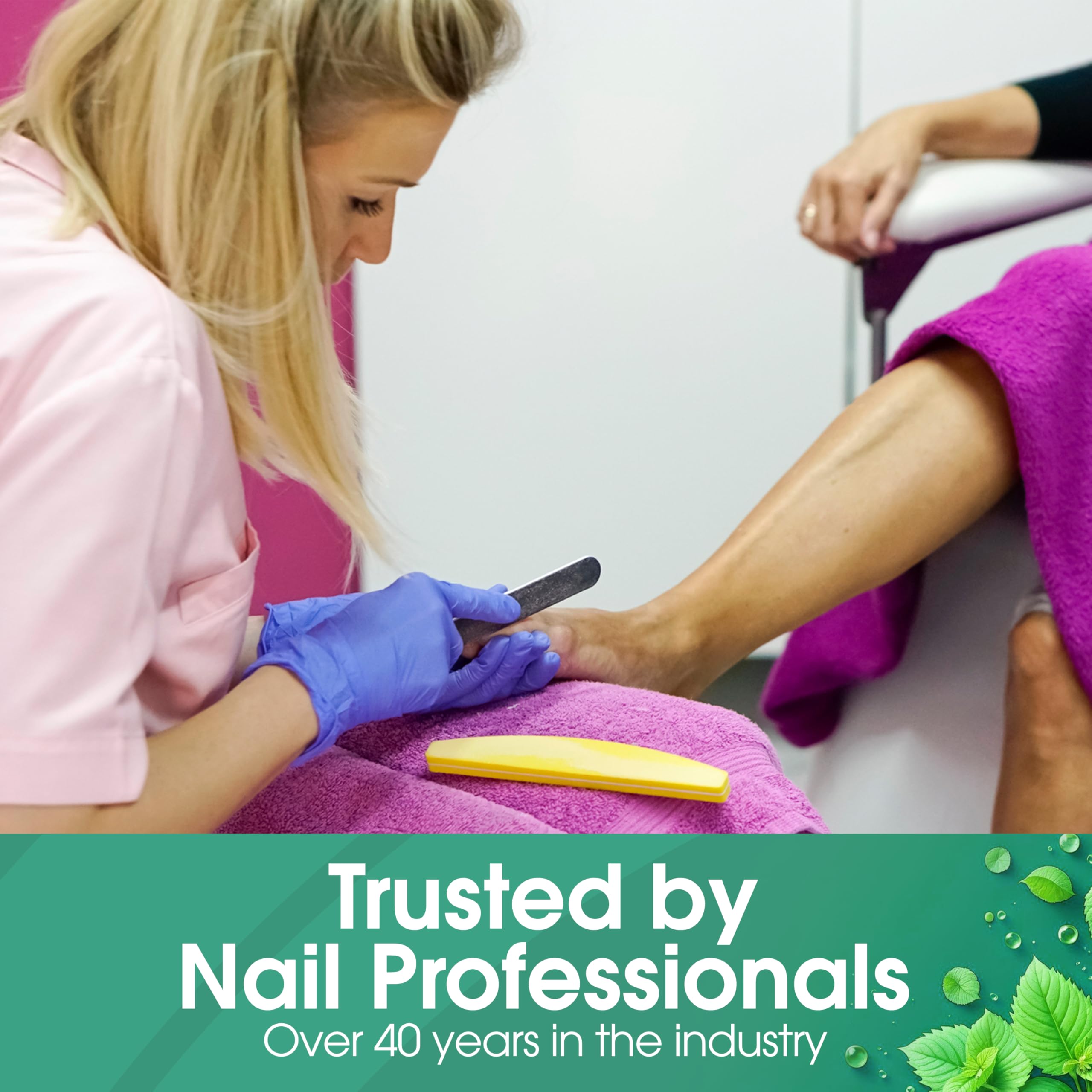 DeEnti Foot Callus Remover Gel in Cool Mint, 8oz, featuring a tube of exfoliating gel designed for foot care and callus removal.