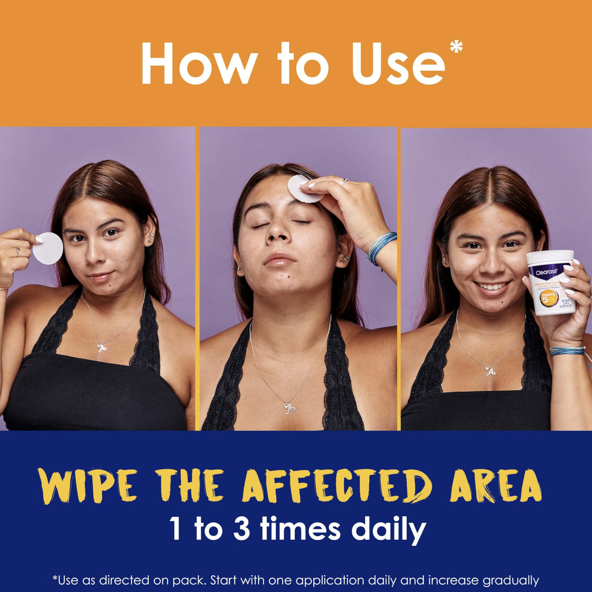 Clearasil Stubborn Acne Control 5in1 Daily Facial Cleansing - Clearasil Official Imagery - 5