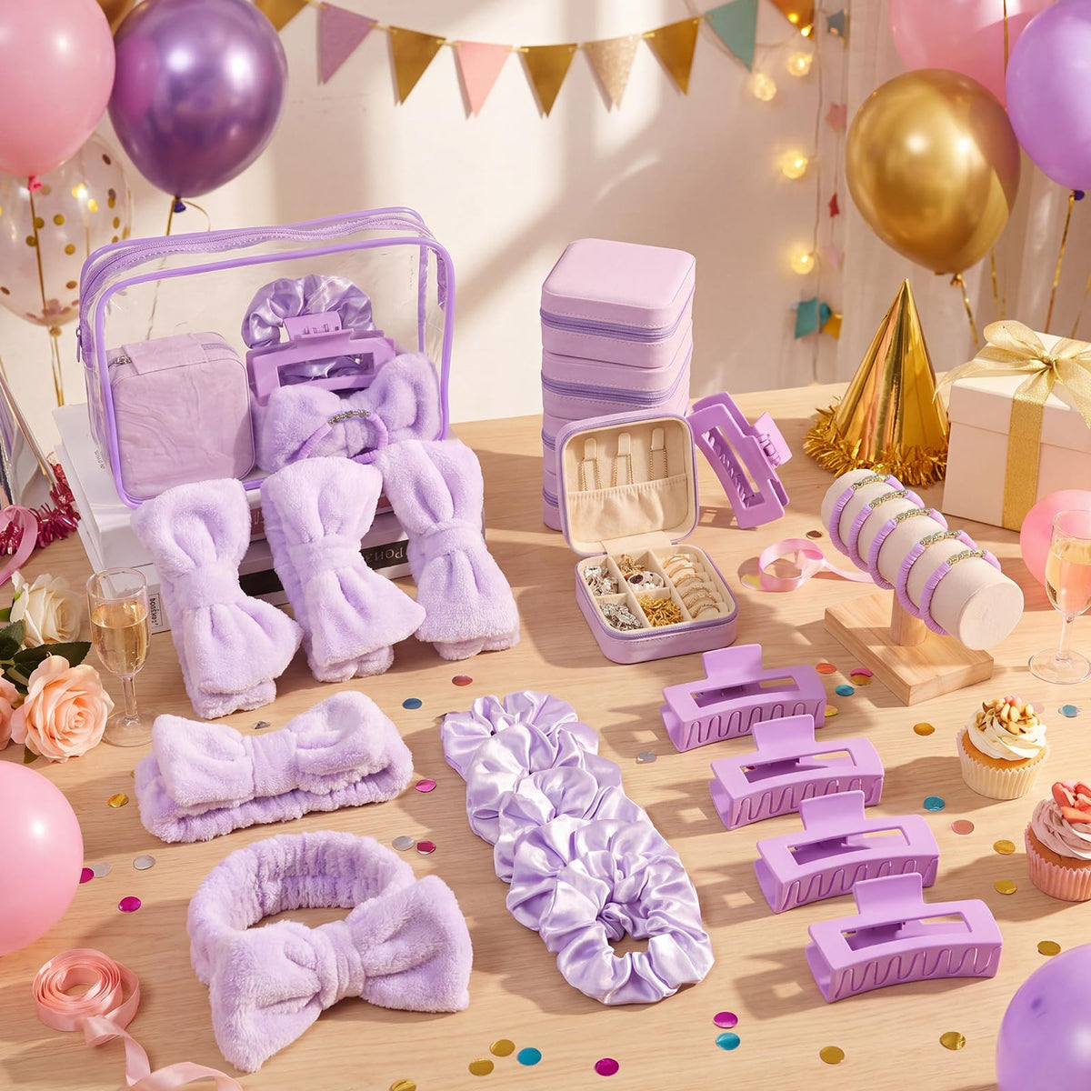 36 Pcs Teen Girl Party Favors Spa Sleepover Supplies Classic - Liliaafar Official Imagery - 5