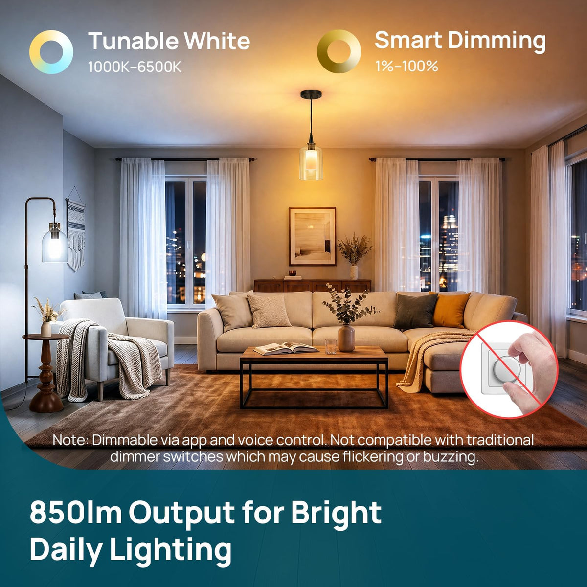 Linkind Smart Light Stick Color and White Smart Light Bulb - Linkind Official Imagery - 8