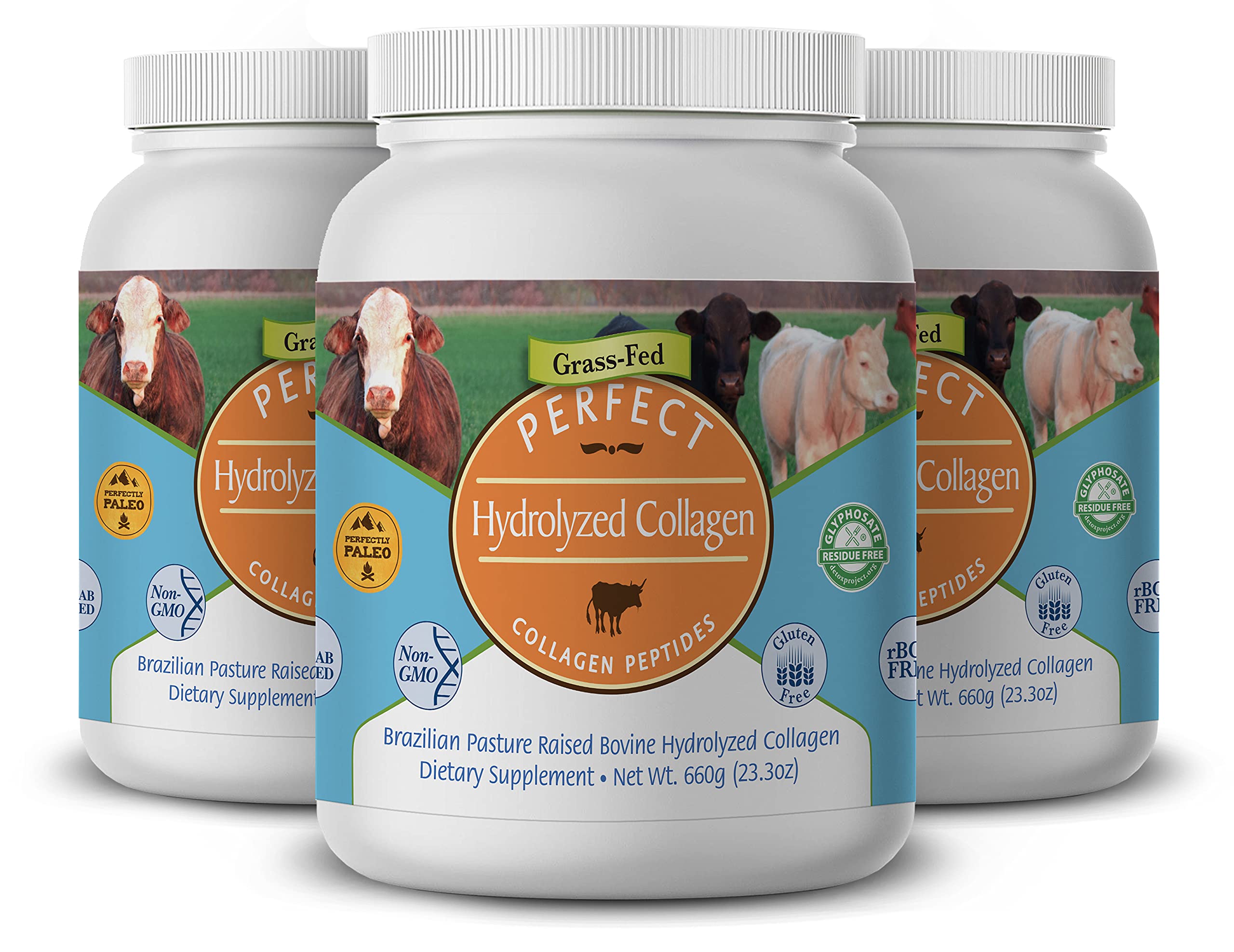 Perfect Supplements Perfect Hydrolyzed Collagen Powder 660 - Perfect Supplements Official Imagery - 8