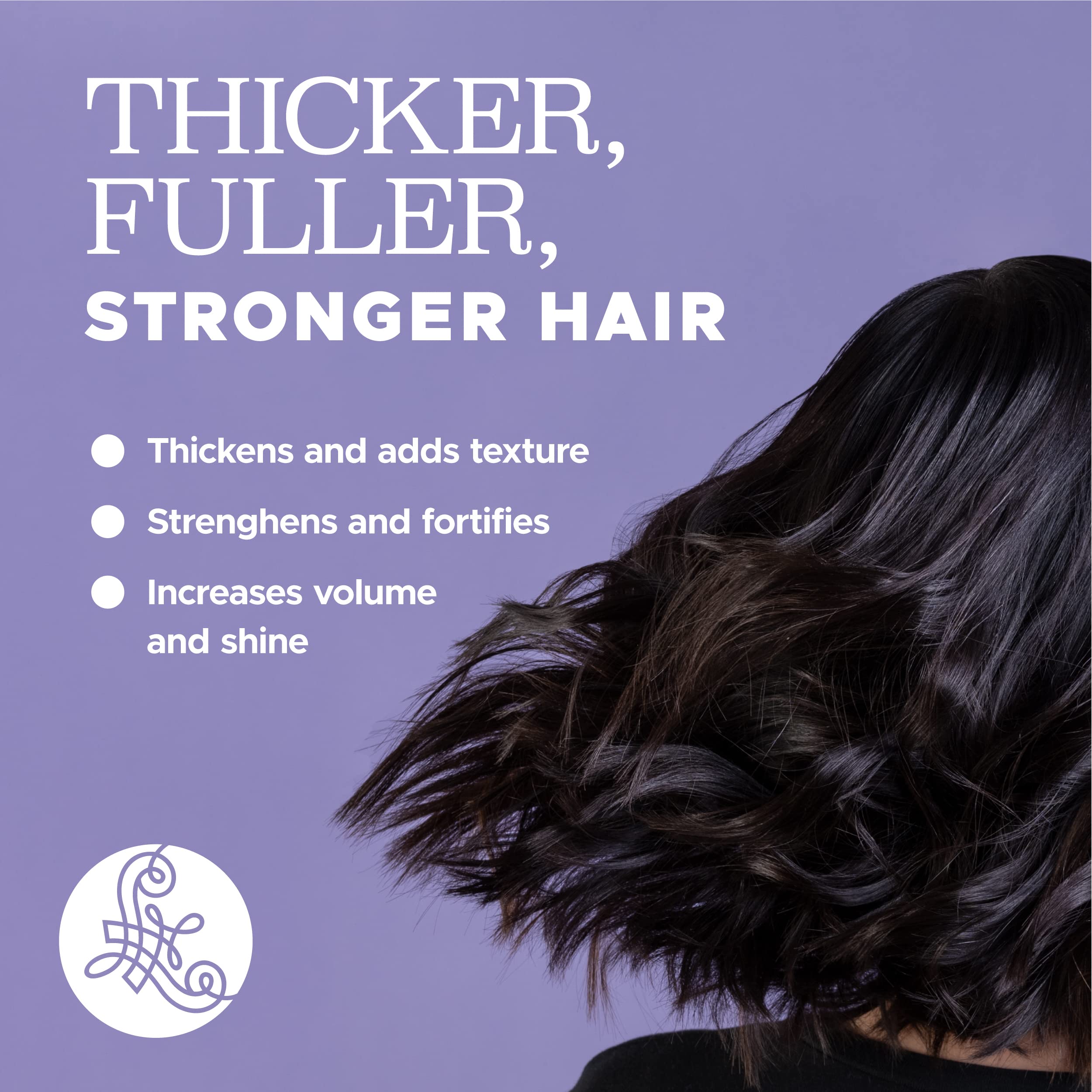 L LUSETA Biotin & Collagen Hair Oil Serum for Thin Hair, 3.38 fl oz - L LUSETA Official Product View 7