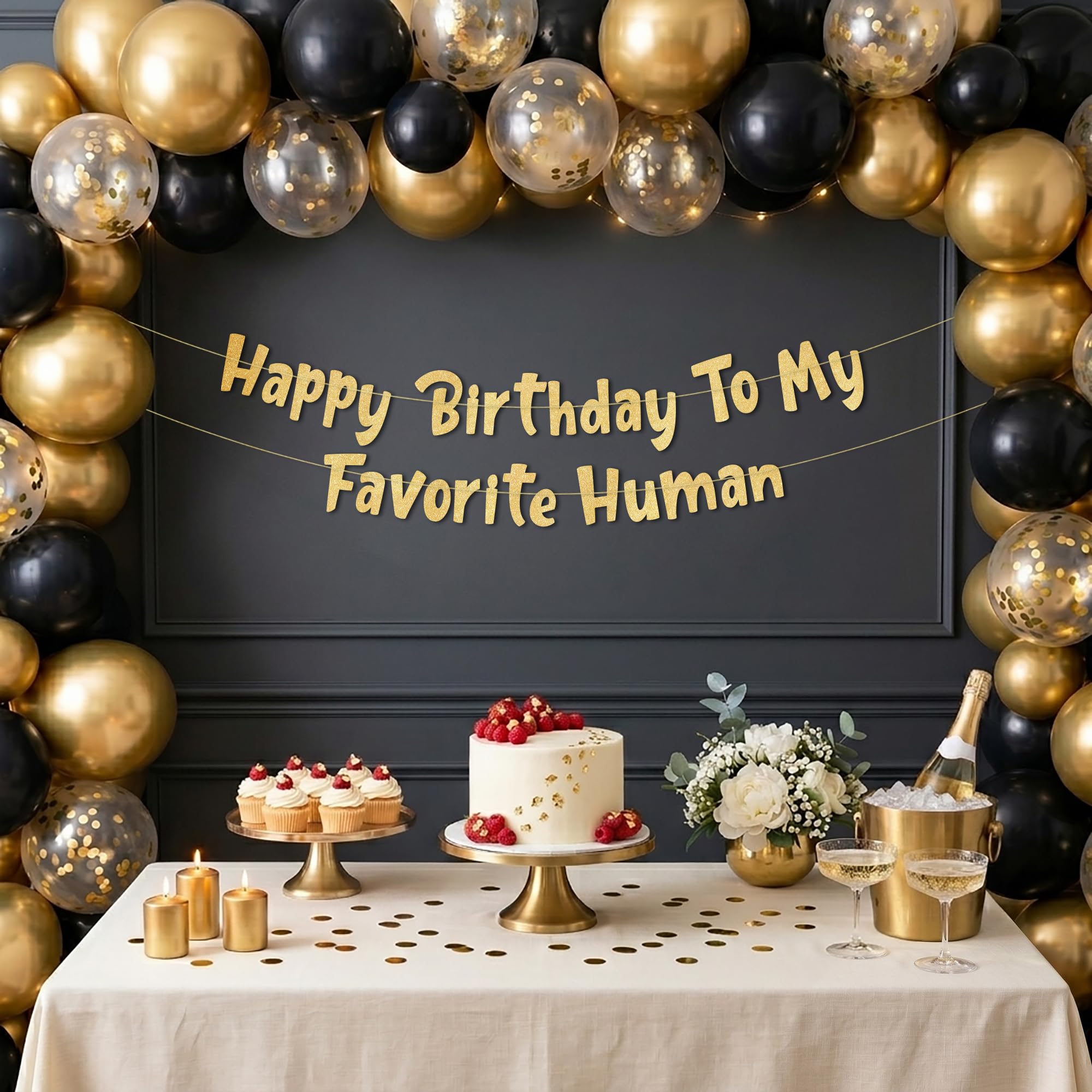 Sterling James Co. Pre-Strung Happy Birthday To My Favorite Human - Sterling James Co. Official Product View 2