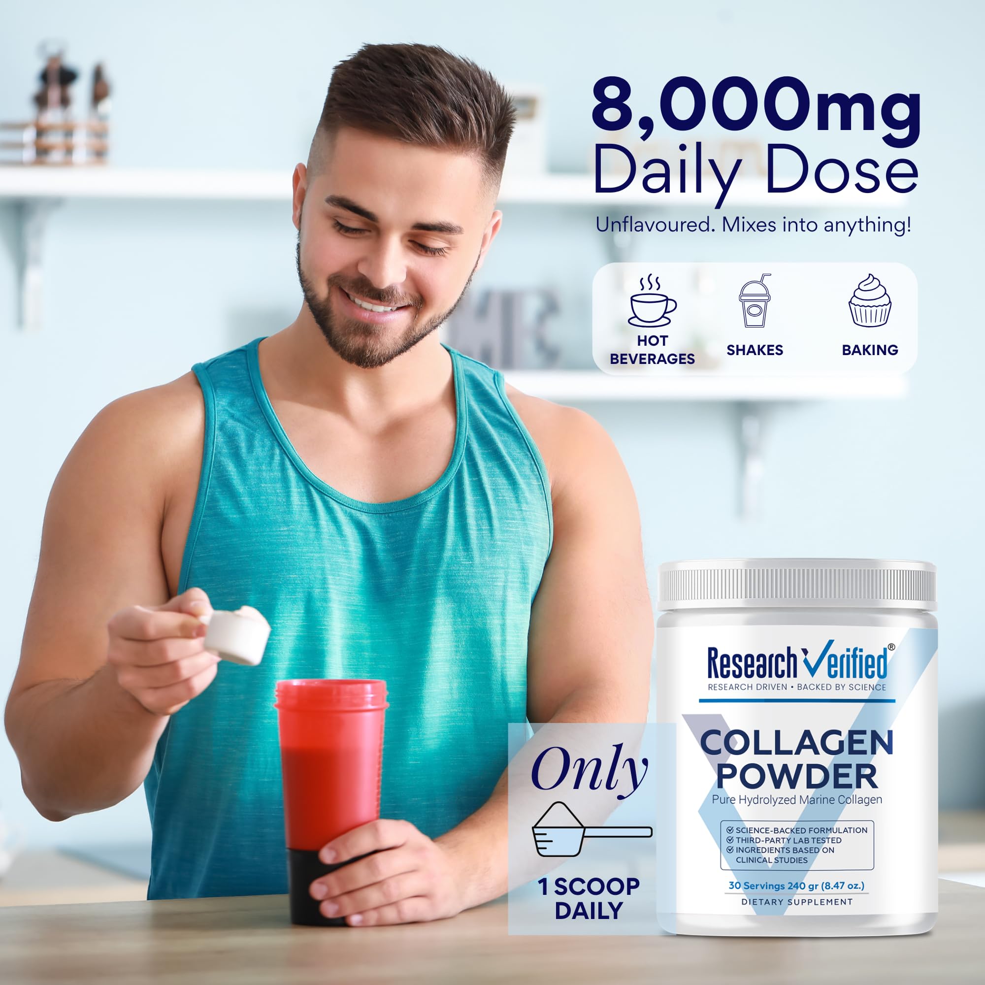 Research Verified Collagen Powder - Research Verified Official Imagery - 6