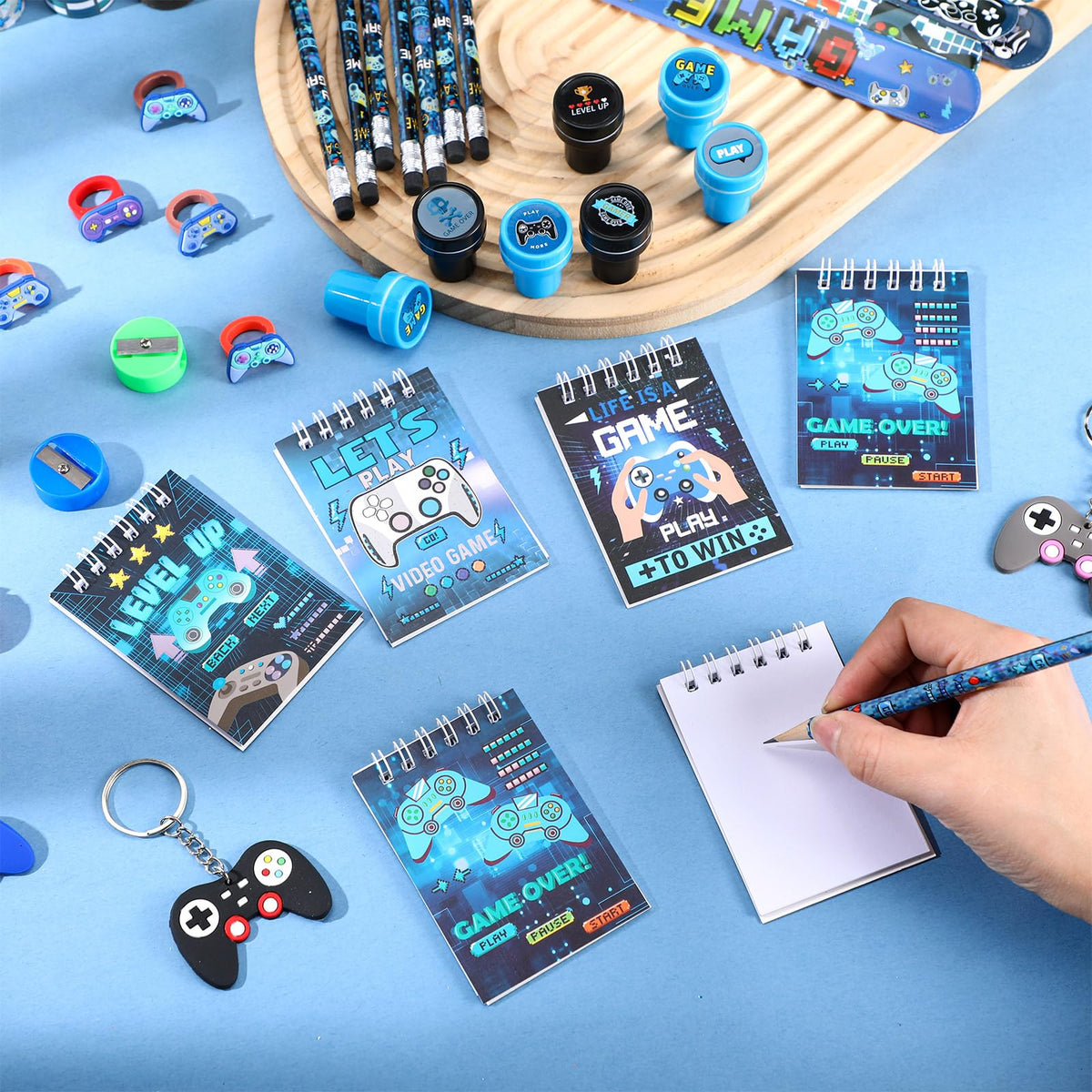 Sayglossy 251 Pcs Cool Video Game Party Favors Set Birthday - Sayglossy Official Imagery - 3