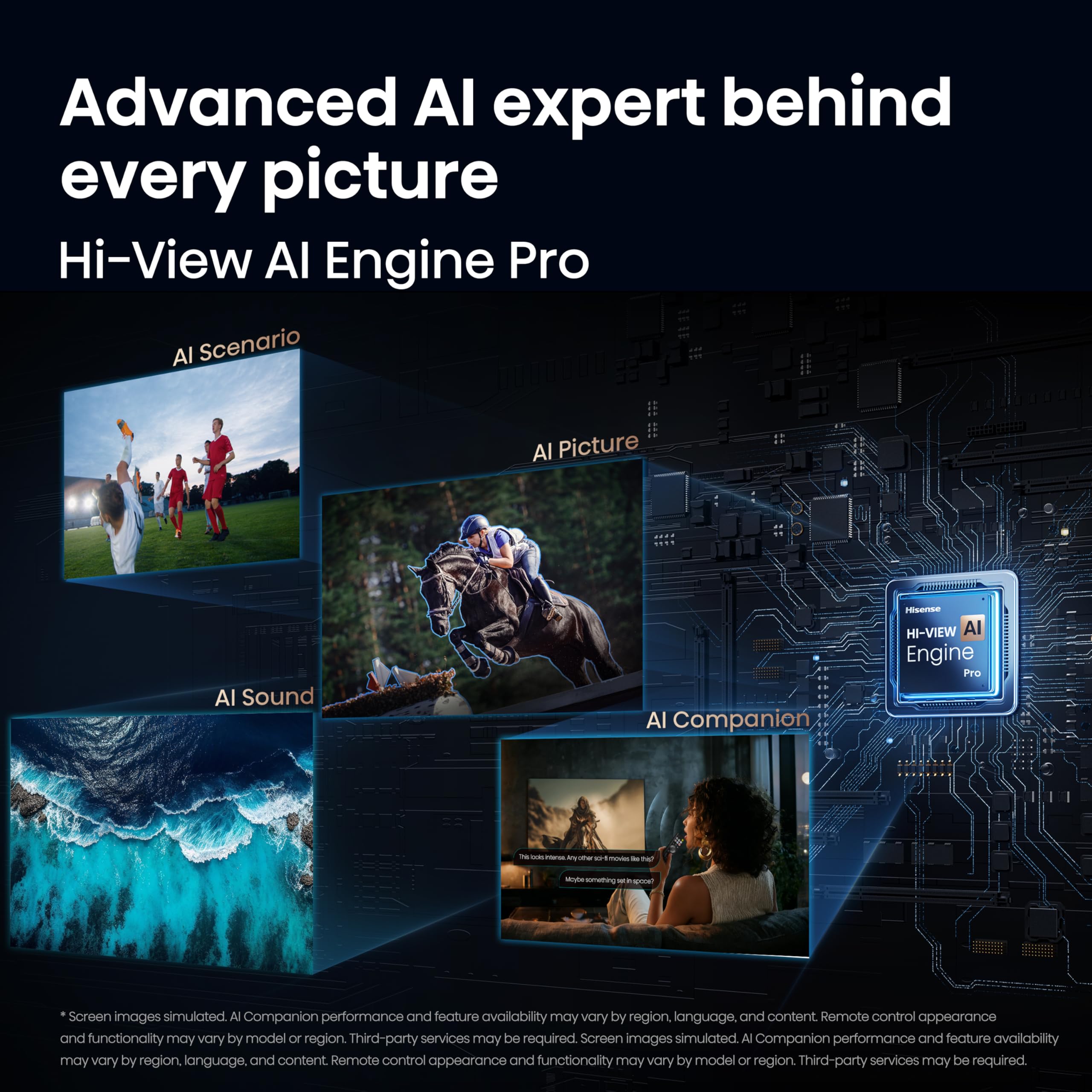 Hisense 100" U7 Mini-LED ULED 4K UHD Best Premium Gaming Smart Go - Hisense Official Product View 8