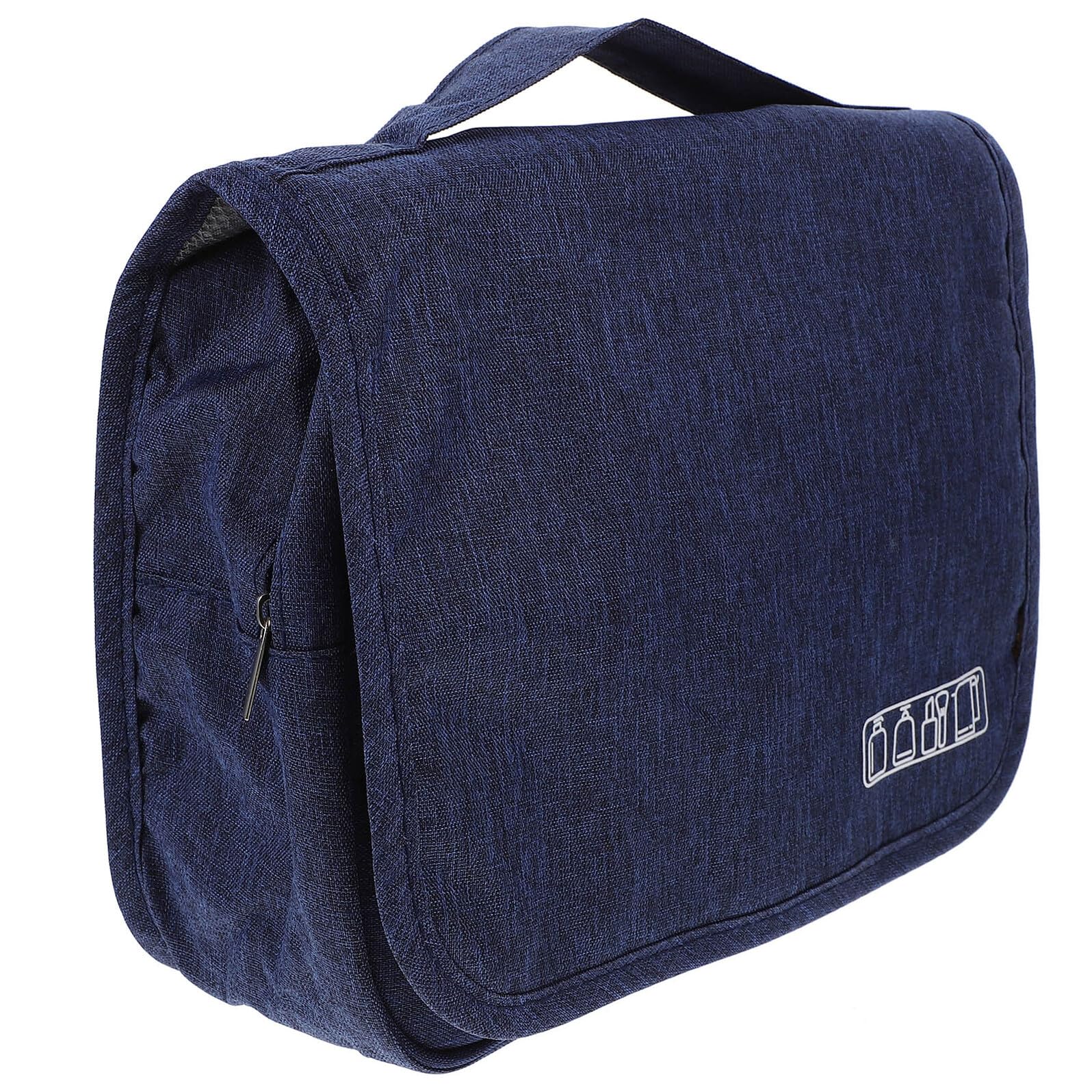 NULYLU Travel Toiletry Bag for Women Waterproof Foldable Cosmetic Organizer Bag Portable Makeup Storage Pouch for Bathroom and Travel