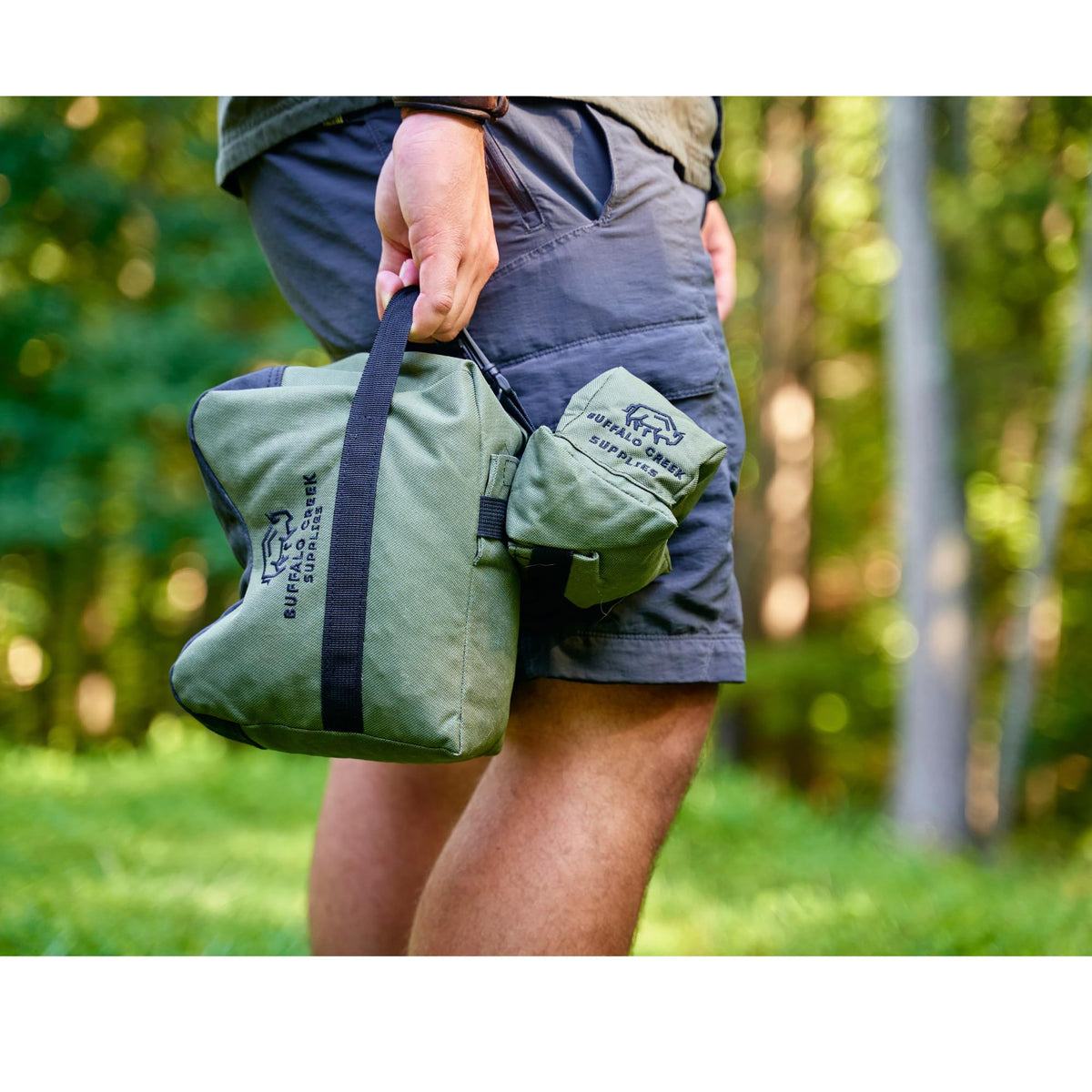 Shooting Bag All Weather Rifle Rest Sandbag for Bench - Buffalo Creek Supplies Official Imagery - 5